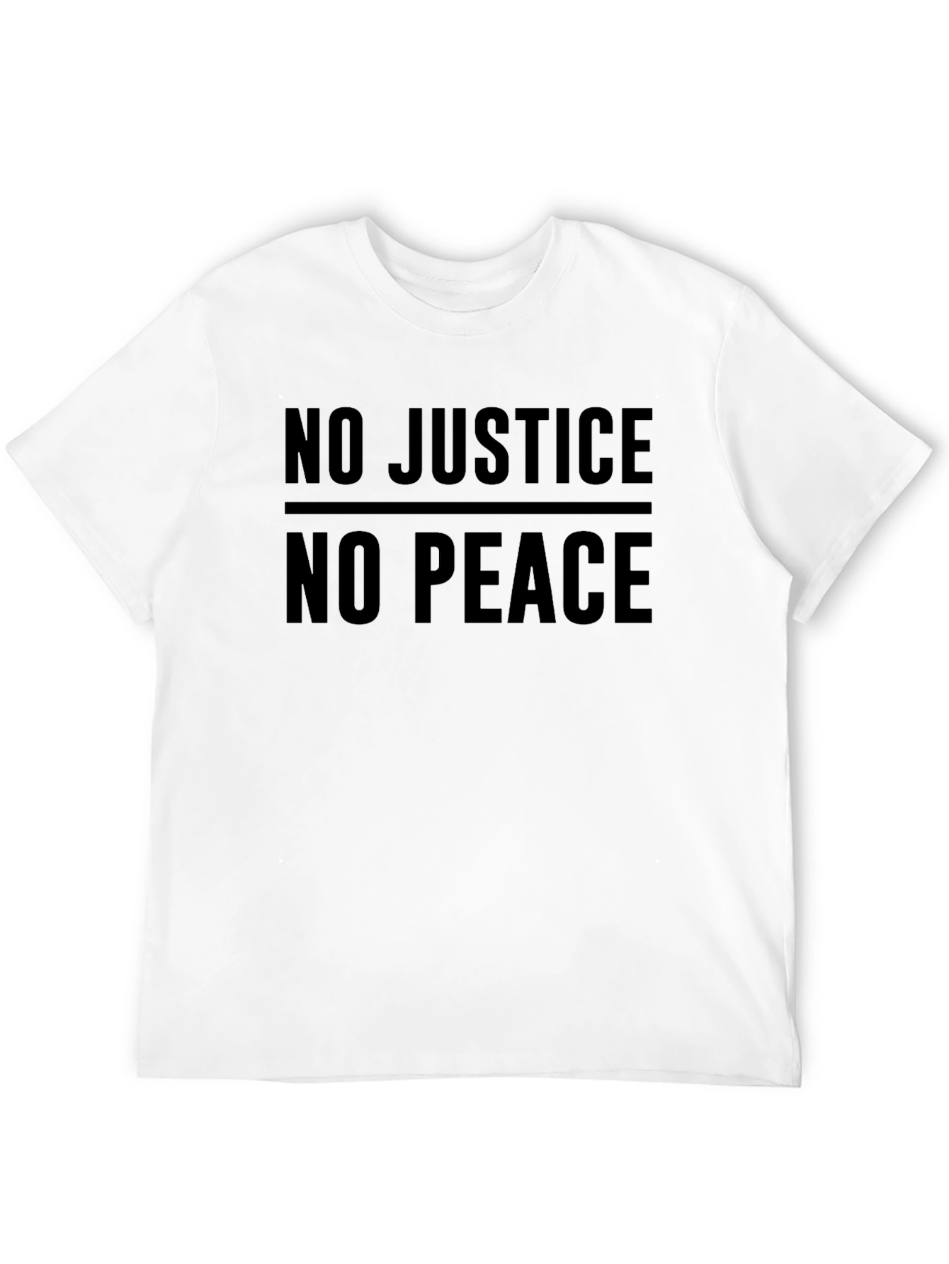 No Justice No Peace Graphic T-Shirt