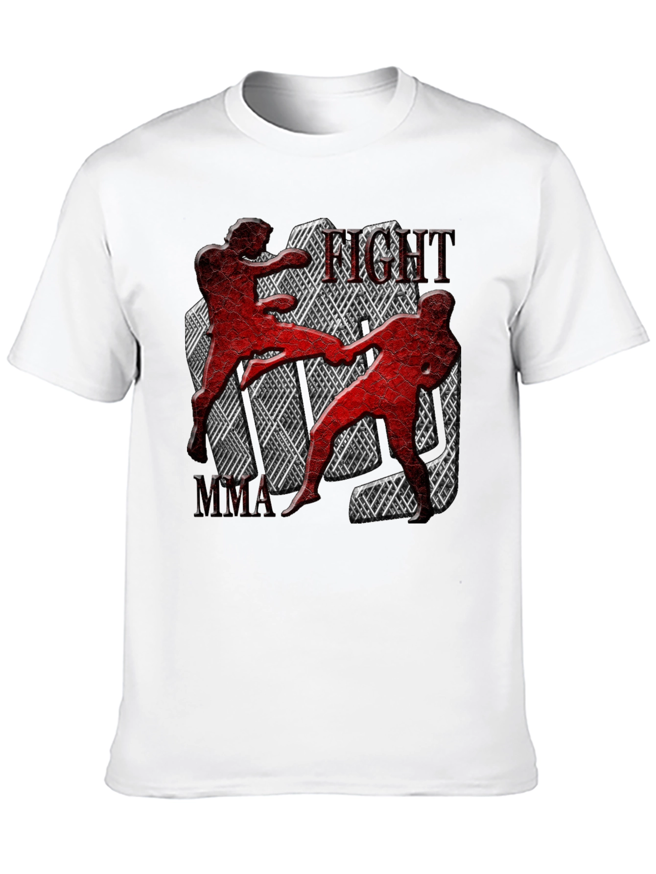 MMA Fight Graphic T-Shirt for Men