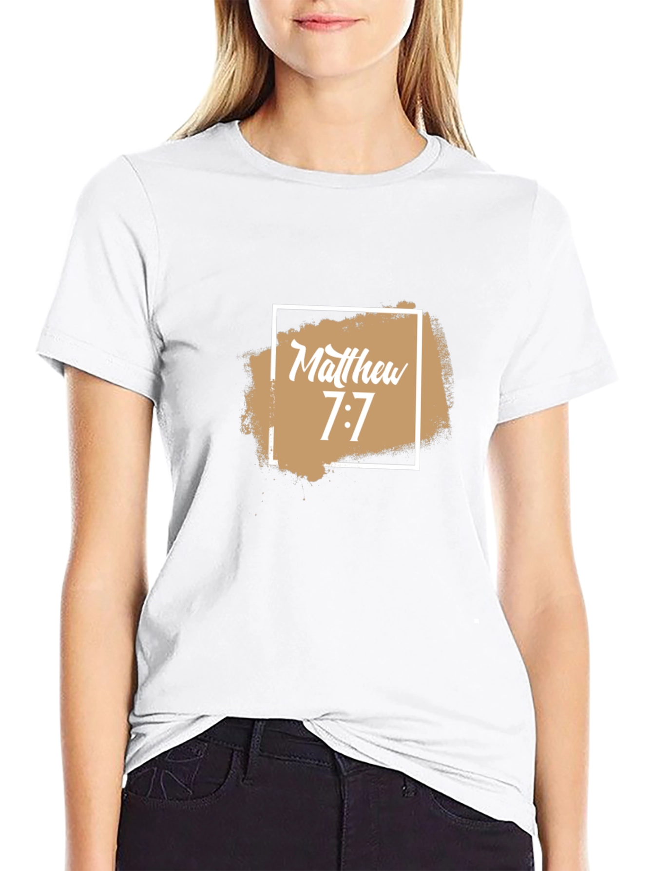 Matthew 7:7 Christian T-Shirt