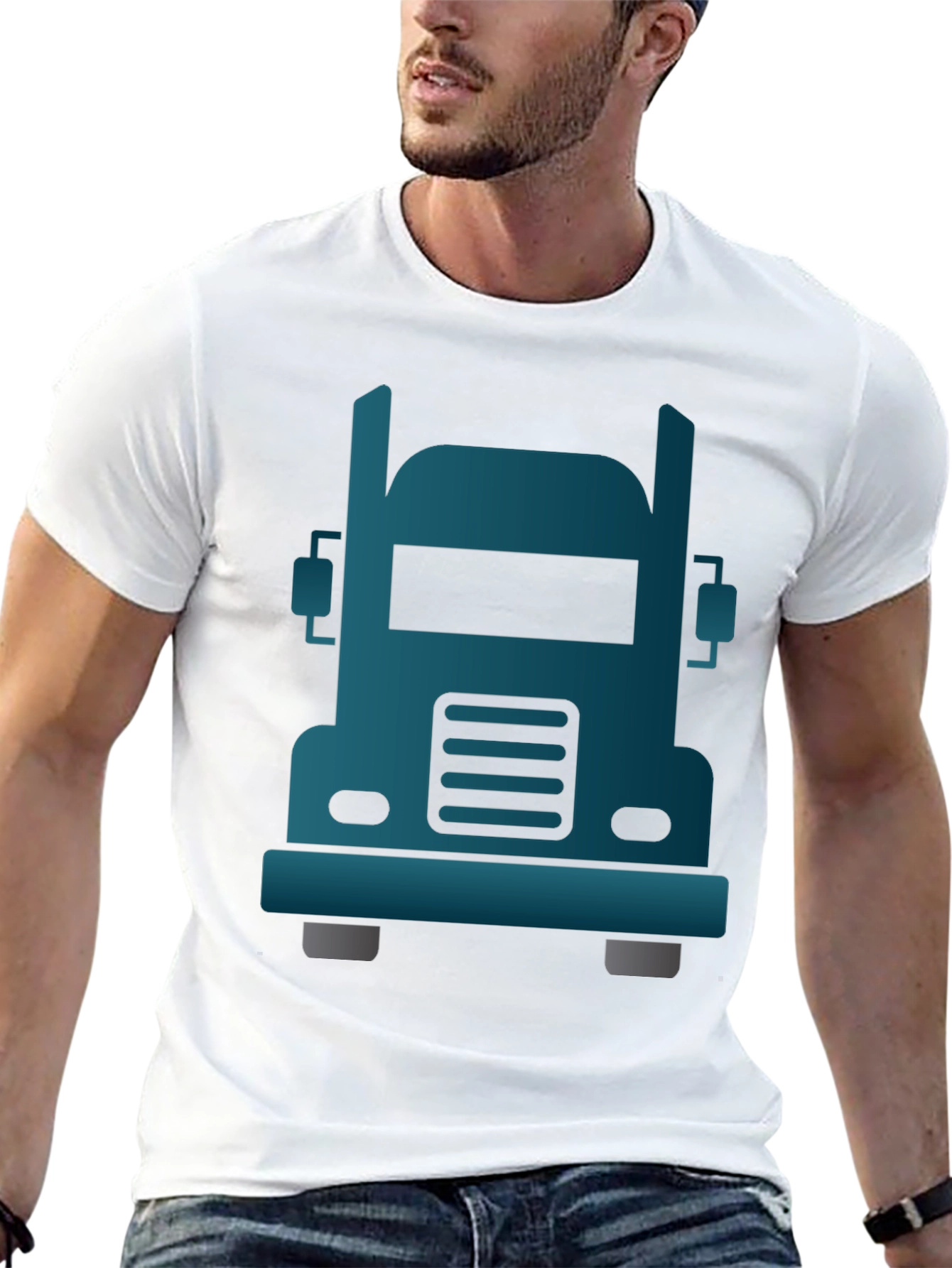 Truck Graphic Tee - Cool Vehicle Design