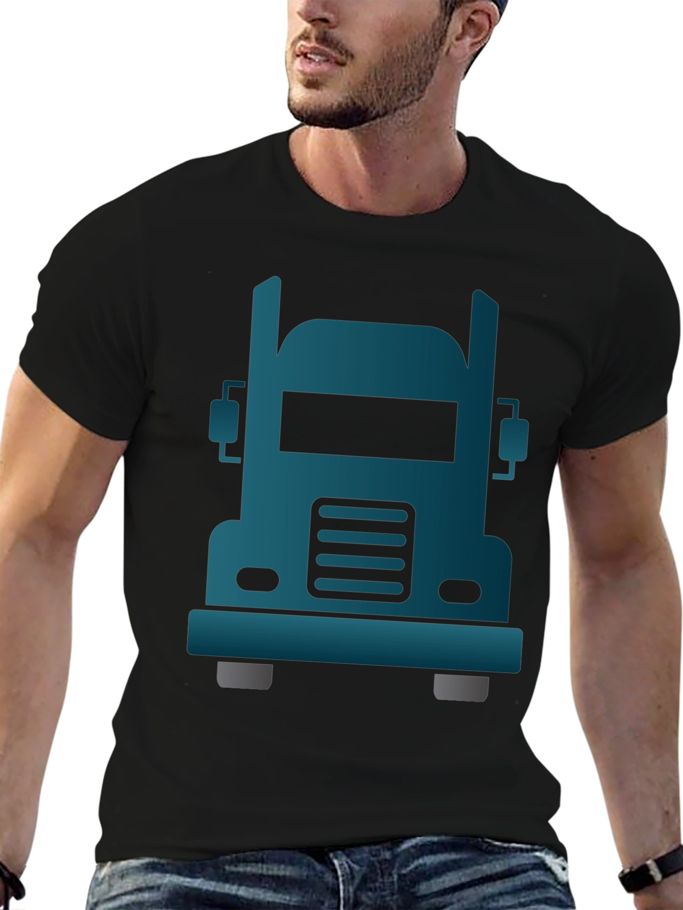 Truck Graphic Tee - Cool Vehicle Design