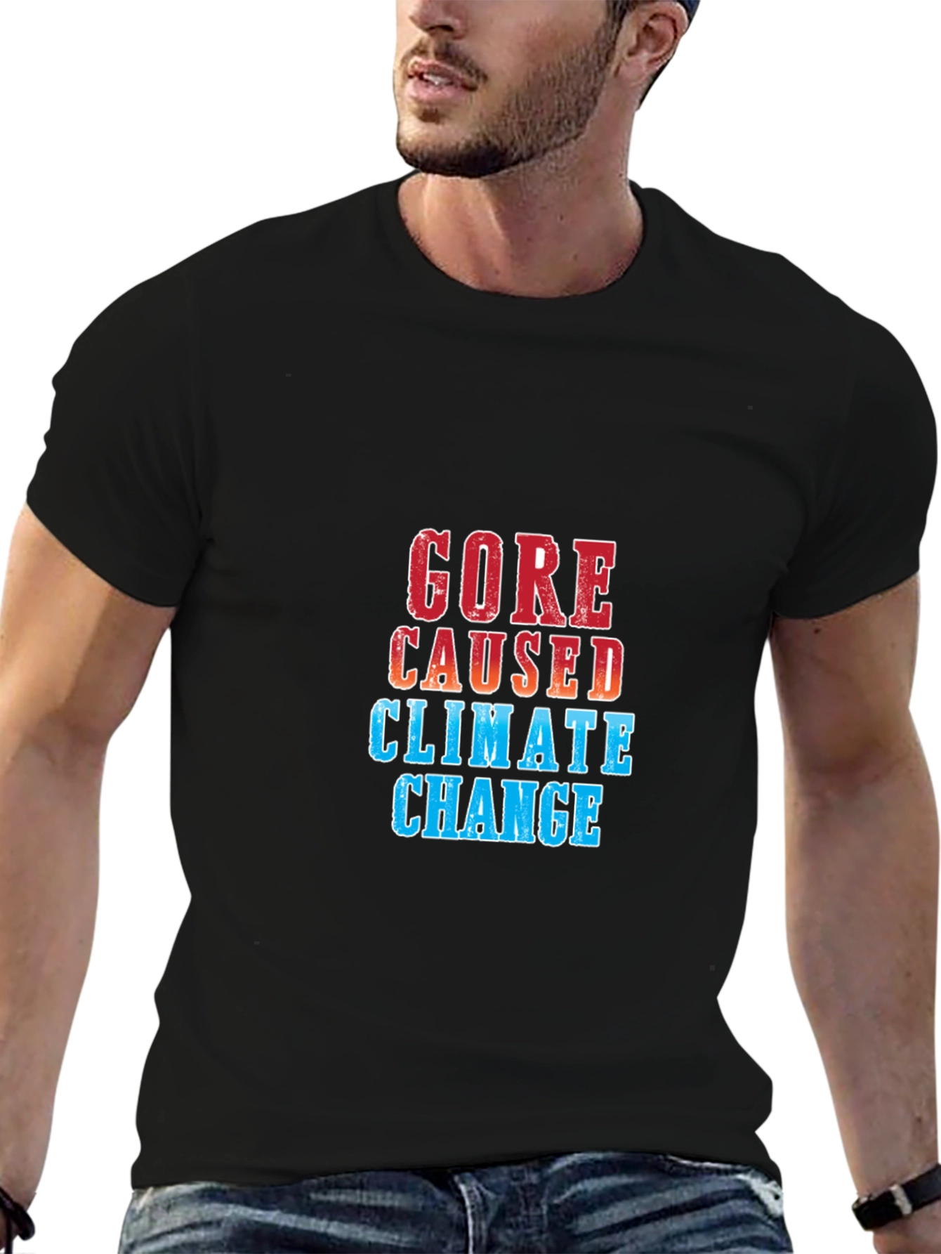 Gore Caused Climate Change Graphic Tee