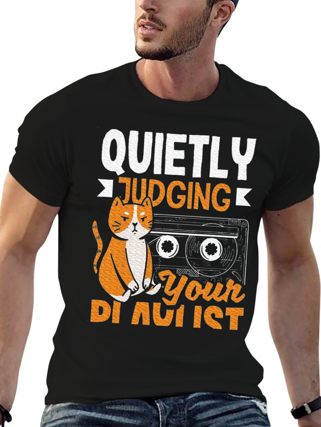 Quietly Judging Your Playlist T-Shirt