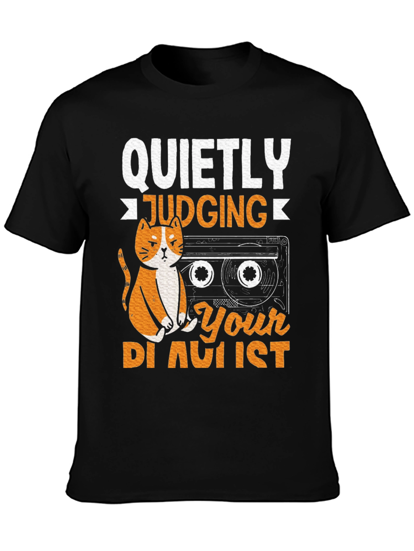Quietly Judging Your Playlist T-Shirt
