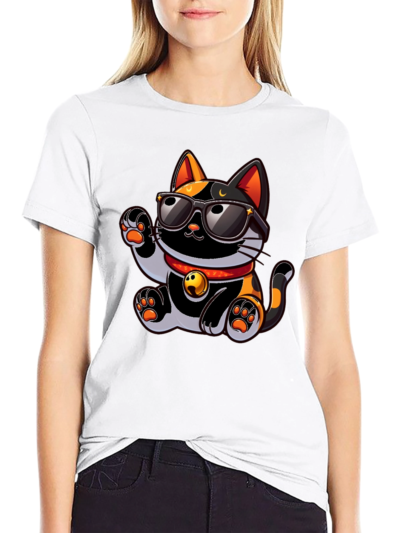 Cool Cat Graphic Tee