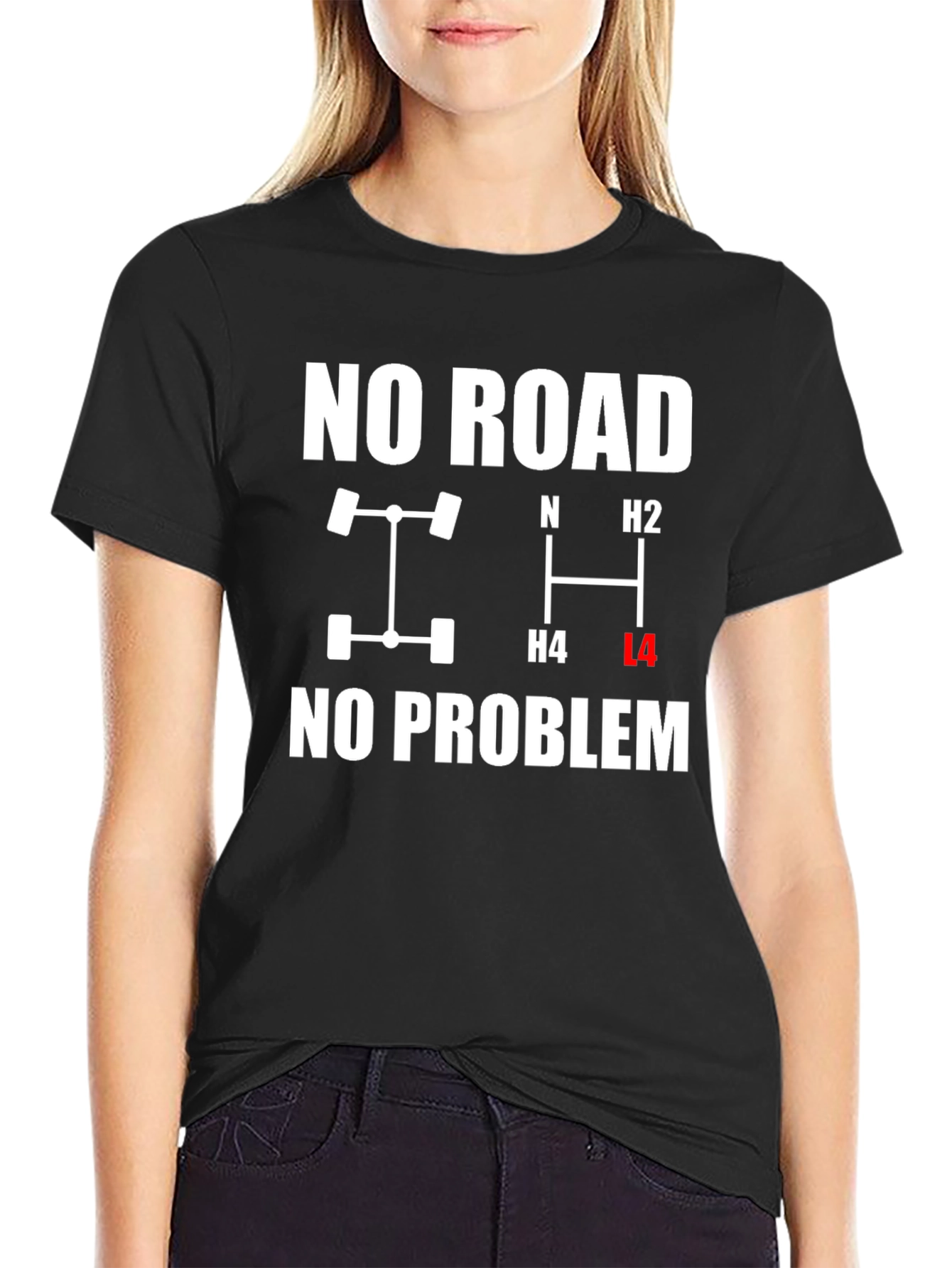 No Road No Problem 4x4 T-Shirt