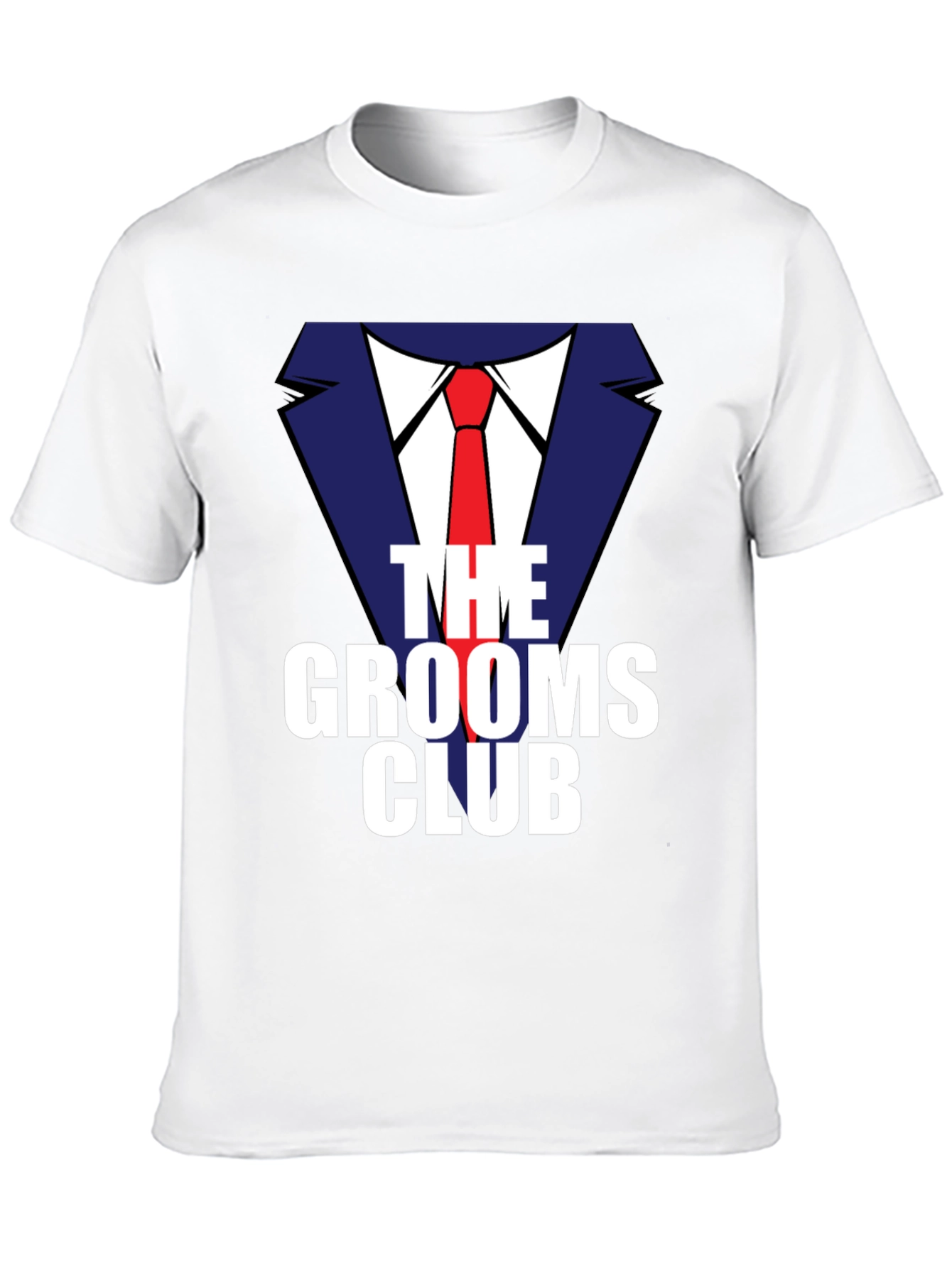 Grooms Club Graphic Tee - Bachelor Party T-Shirt