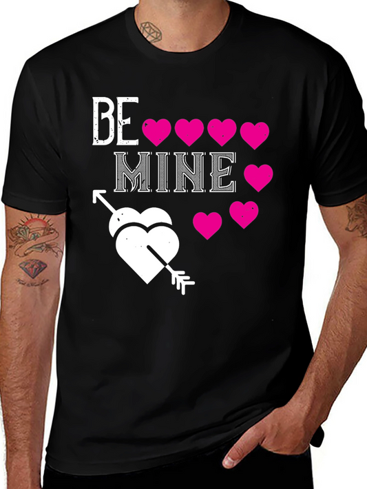 Be Mine T-Shirt - Valentines Day Heart Tee