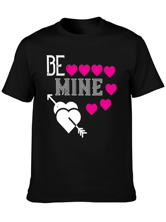 Be Mine T-Shirt - Valentines Day Heart Tee