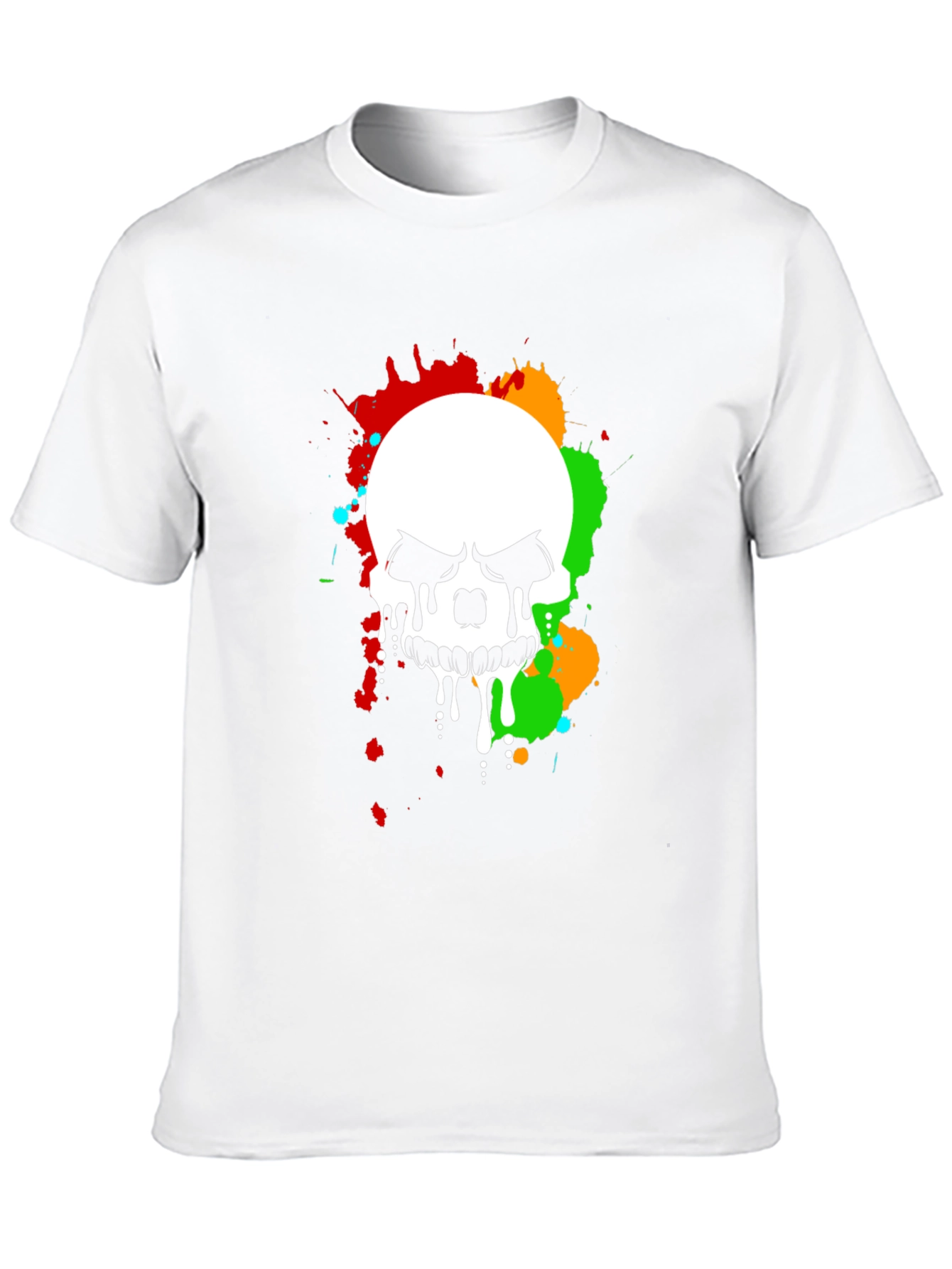 Skull Graphic T-Shirt - Black
