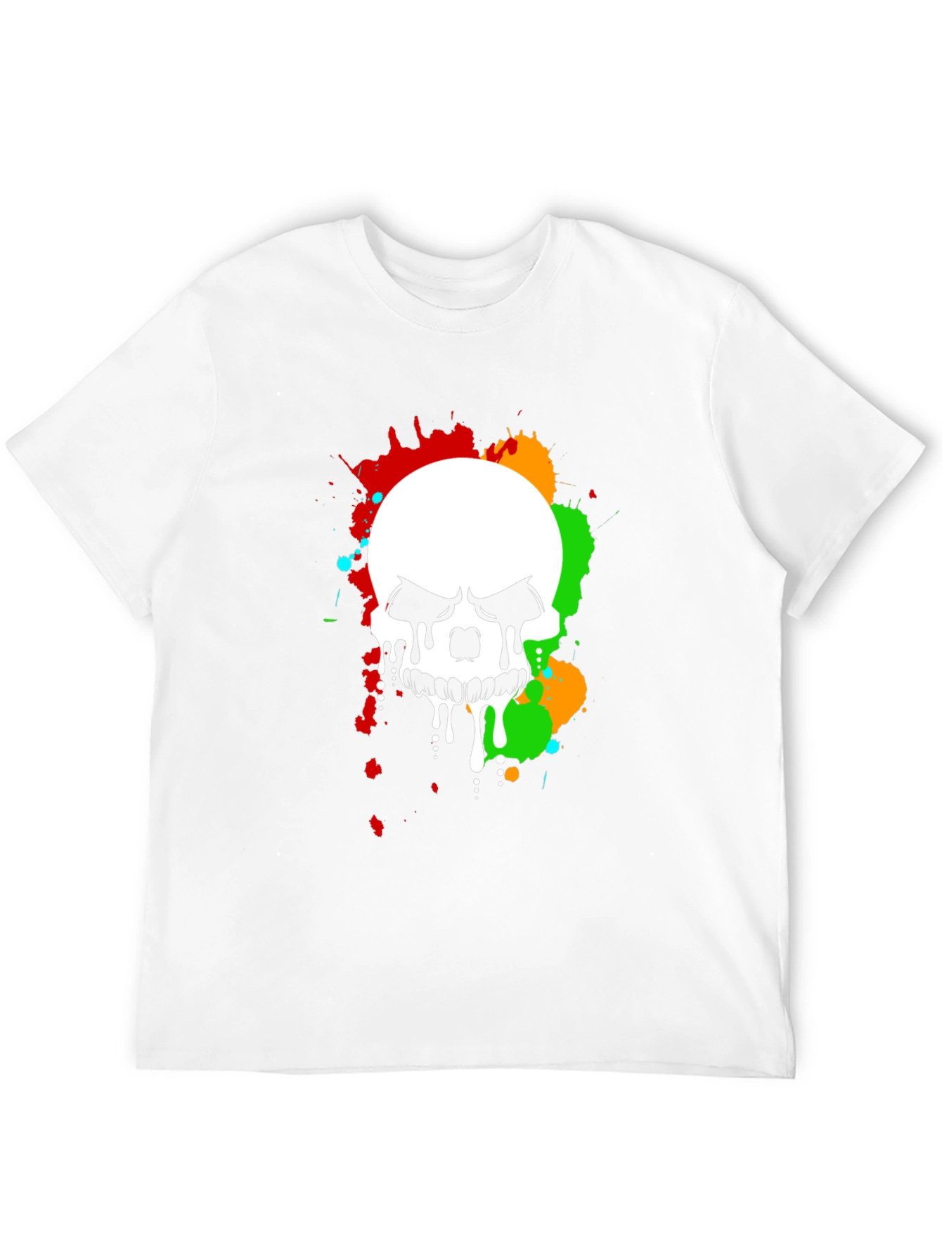 Skull Graphic T-Shirt - Black