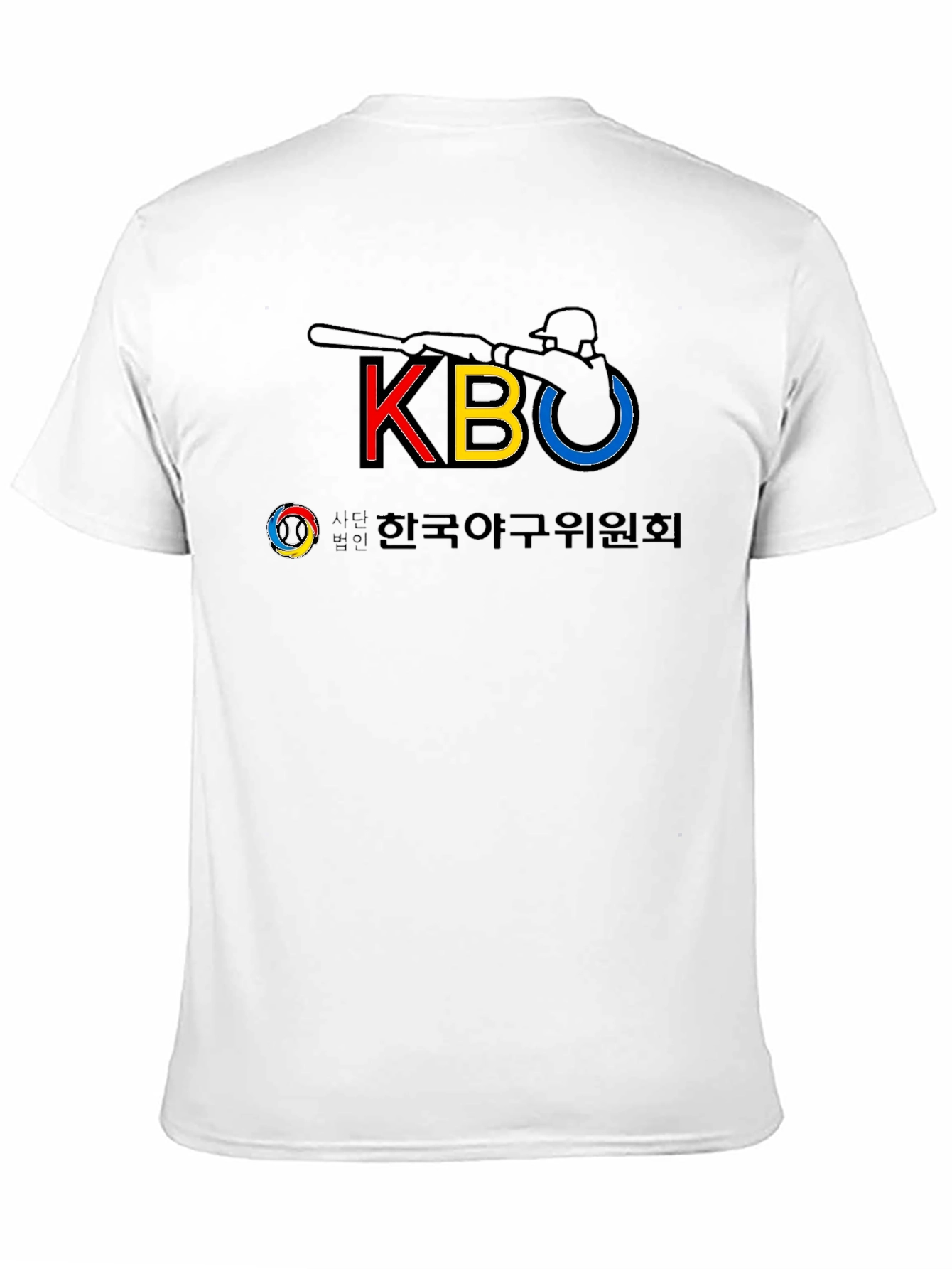 KBO Baseball Black T-Shirt - Korean Baseball