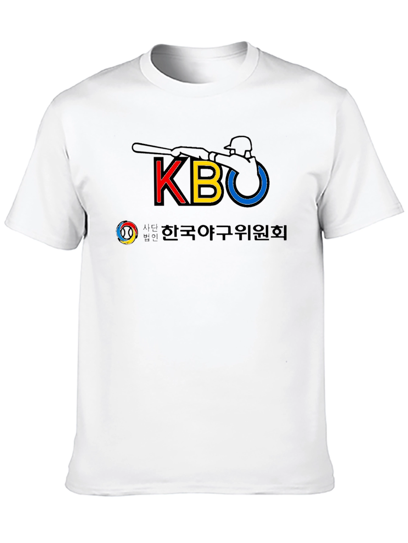 KBO Baseball Black T-Shirt - Korean Baseball