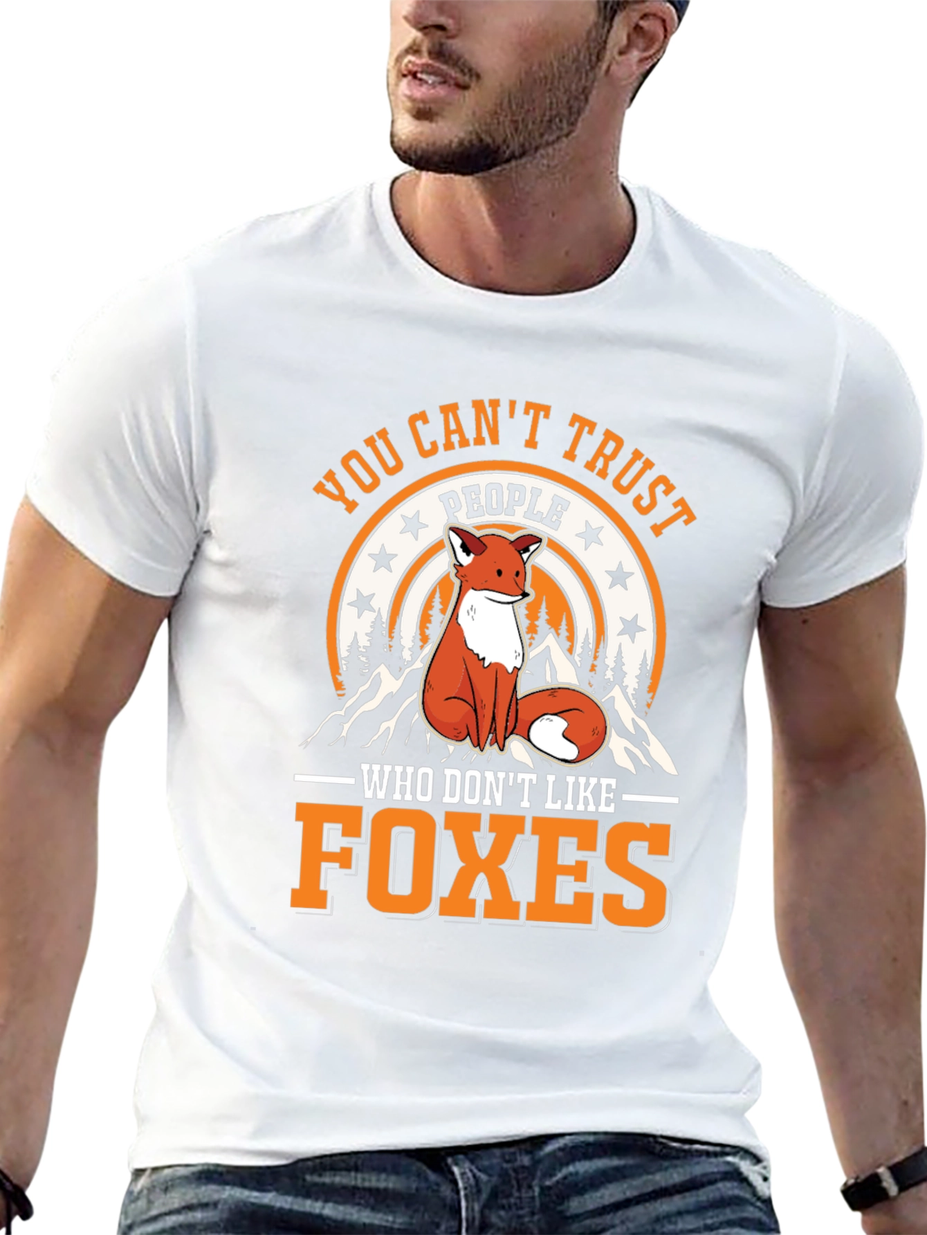 Fox Lover Graphic Tee - Trust No One