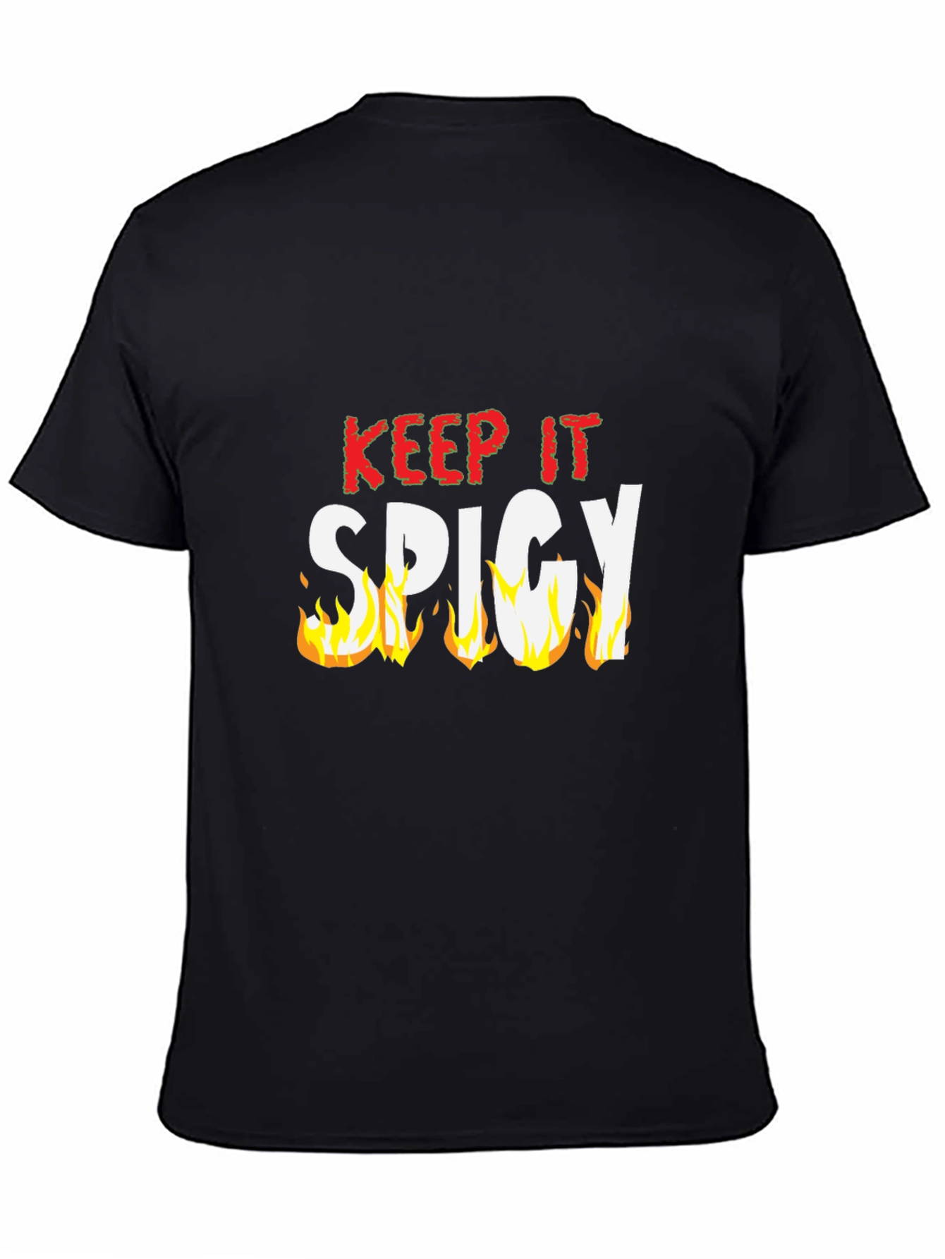 Keep It Spicy Black T-Shirt