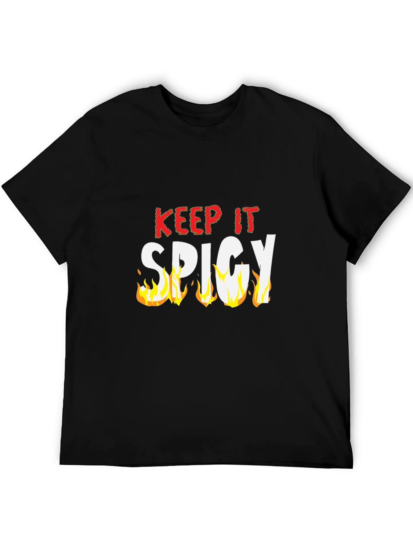 Keep It Spicy Black T-Shirt