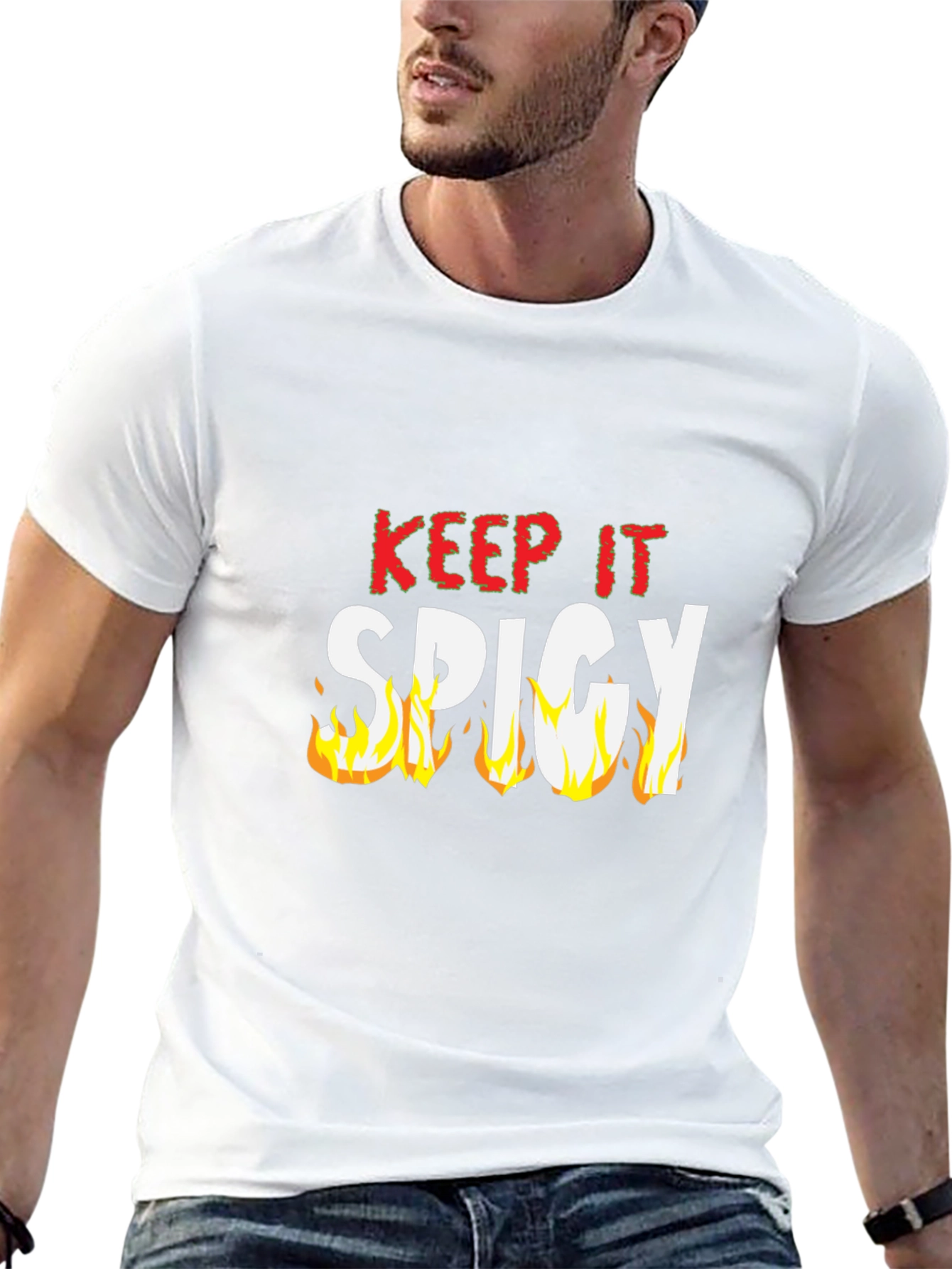 Keep It Spicy Black T-Shirt