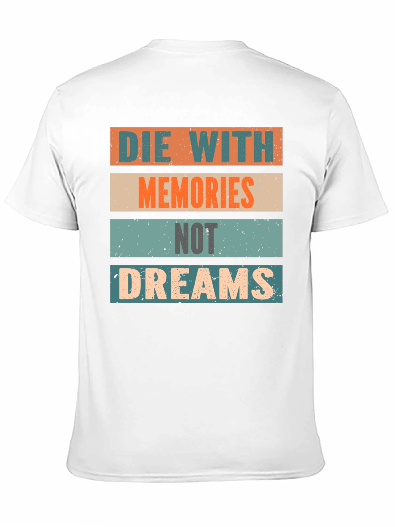 Memories Over Dreams Graphic Tee - Black