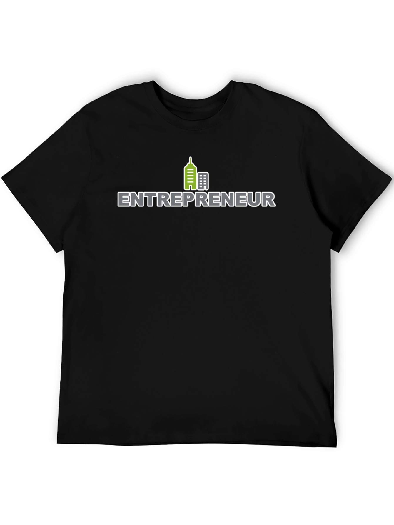 Entrepreneur Black T-Shirt - Building Success!