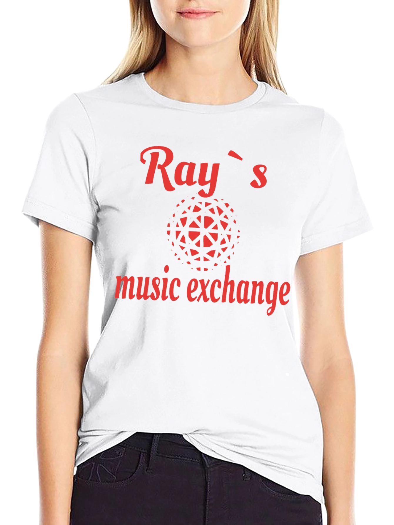 Rays Music Exchange Black Graphic Tee
