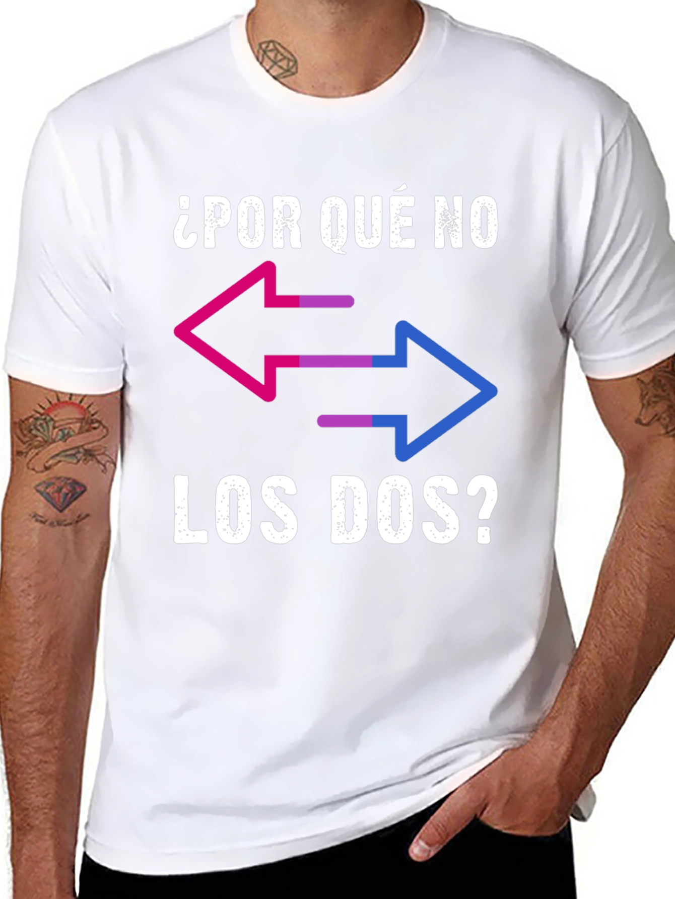 Bisexual Pride T-Shirt - Why Not Both?