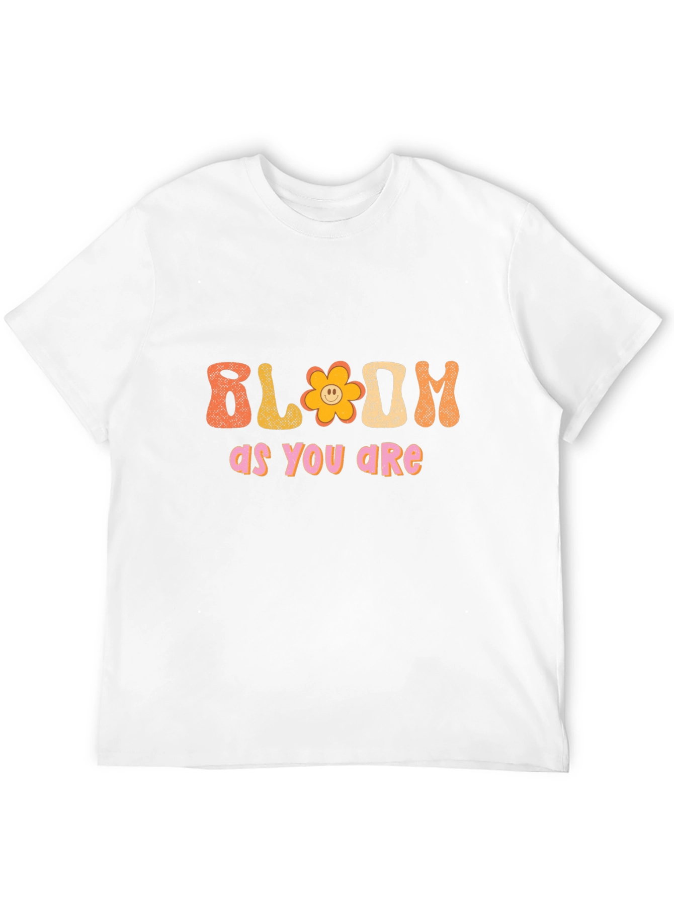 Bloom As You Are Black T-Shirt