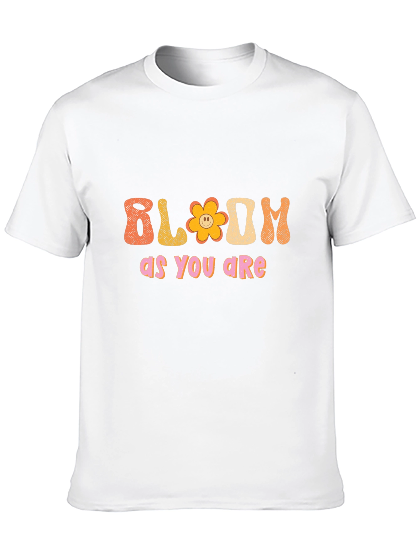 Bloom As You Are Black T-Shirt