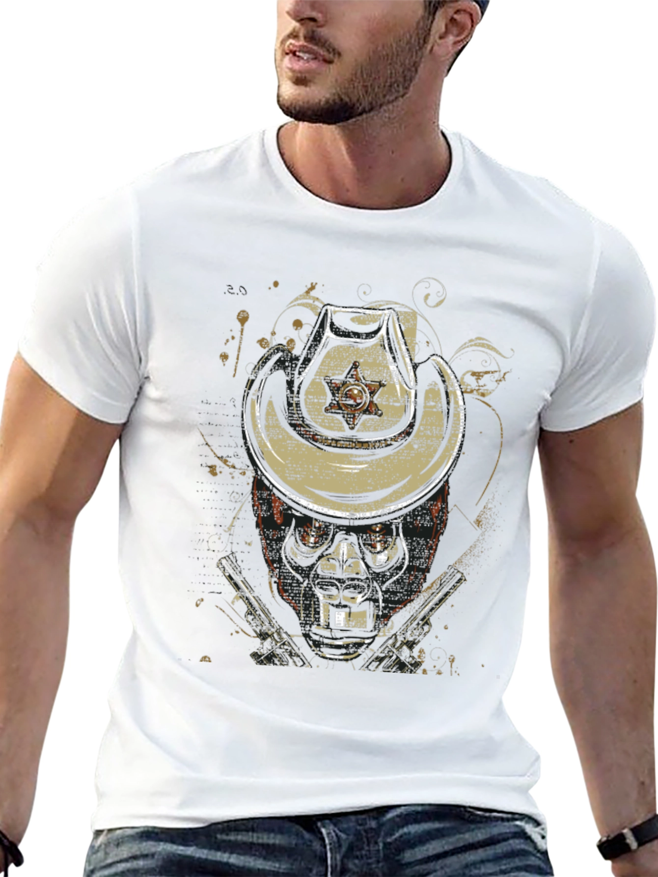 Steampunk Sheriff T-Shirt