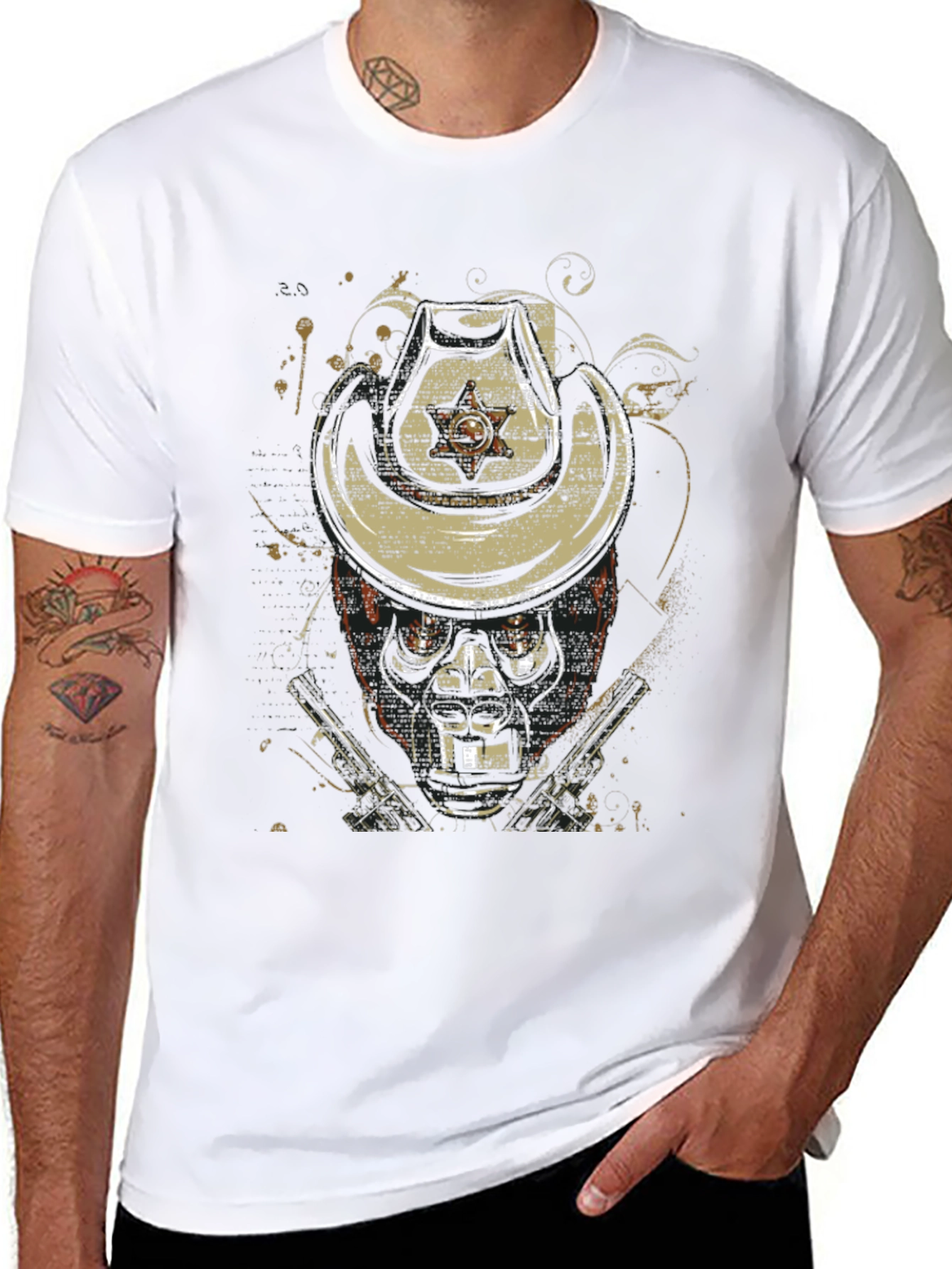 Steampunk Sheriff T-Shirt