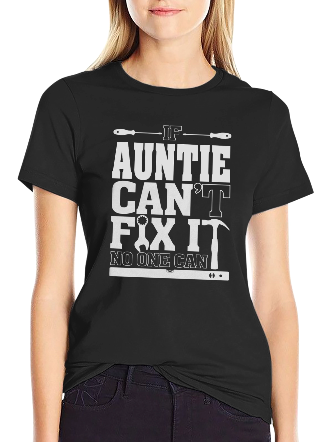 If Auntie Cant Fix It Funny Graphic T-Shirt