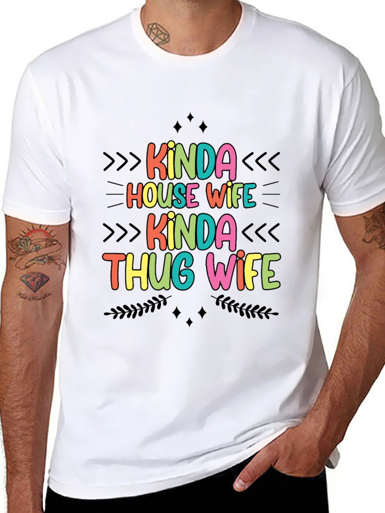 Kinda House Wife Kinda Thug Wife T-Shirt