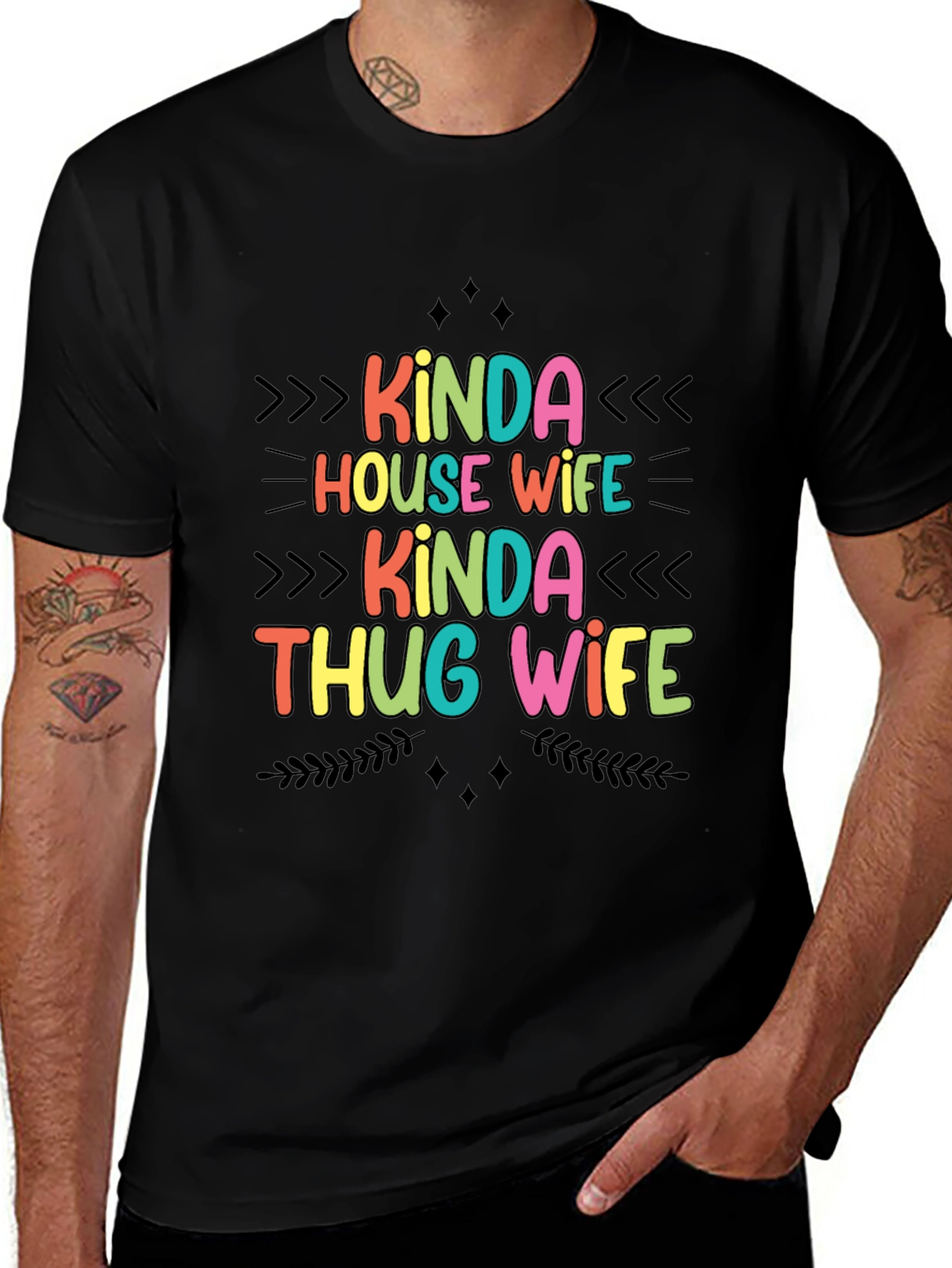 Kinda House Wife Kinda Thug Wife T-Shirt
