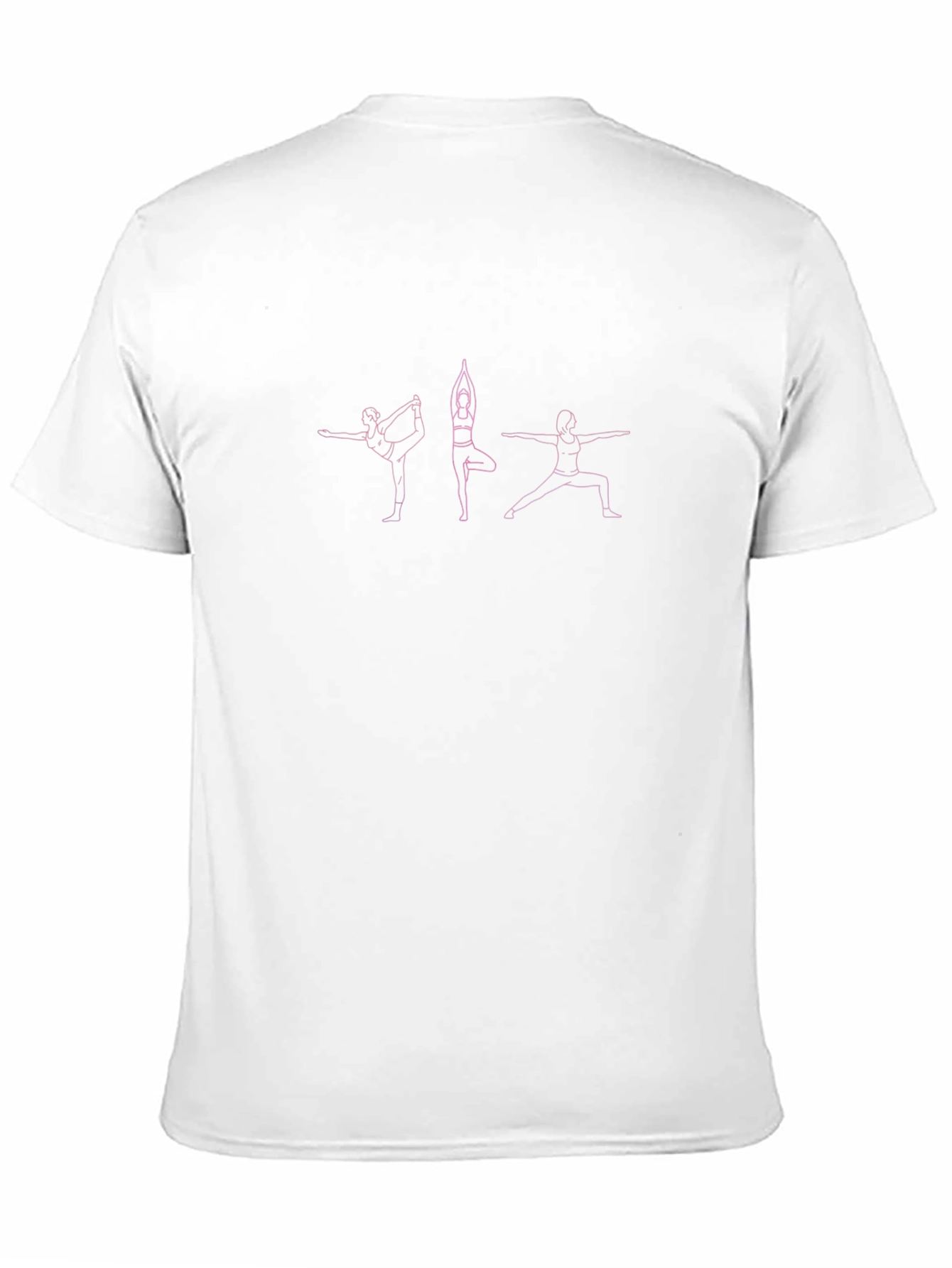 Yoga Pose Black T-Shirt