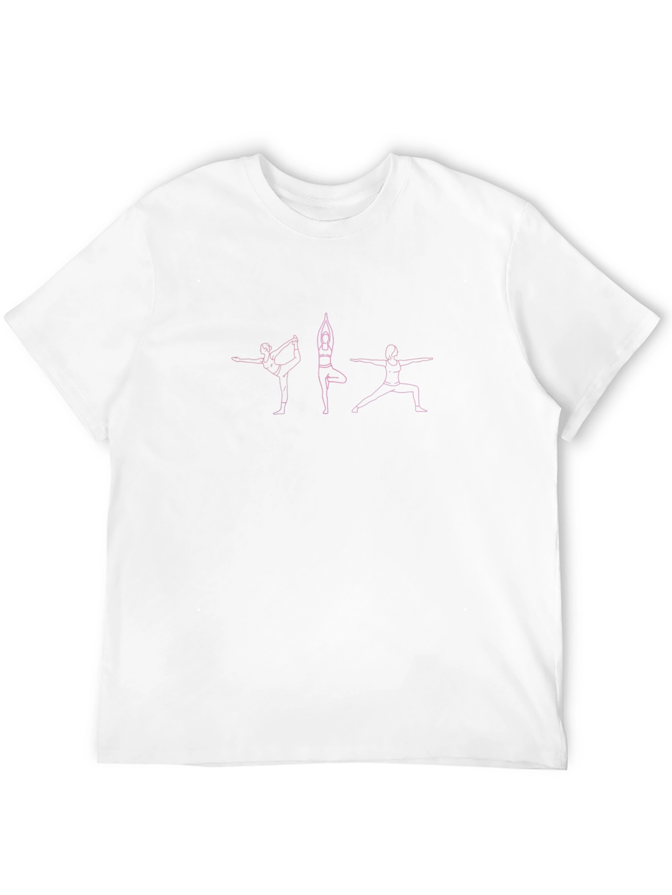 Yoga Pose Black T-Shirt