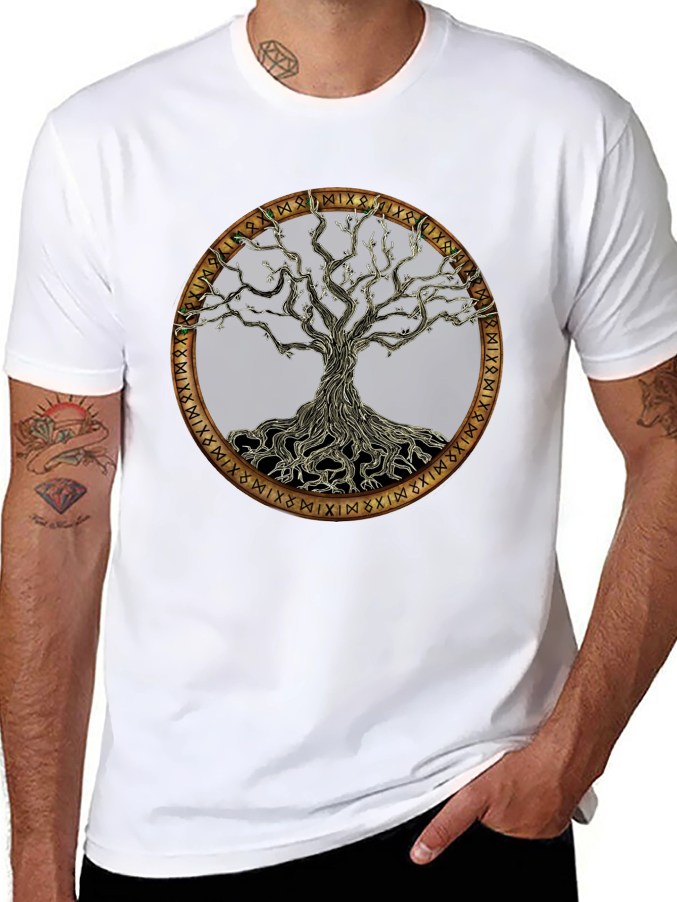 Yggdrasil Norse Tree of Life Graphic Tee
