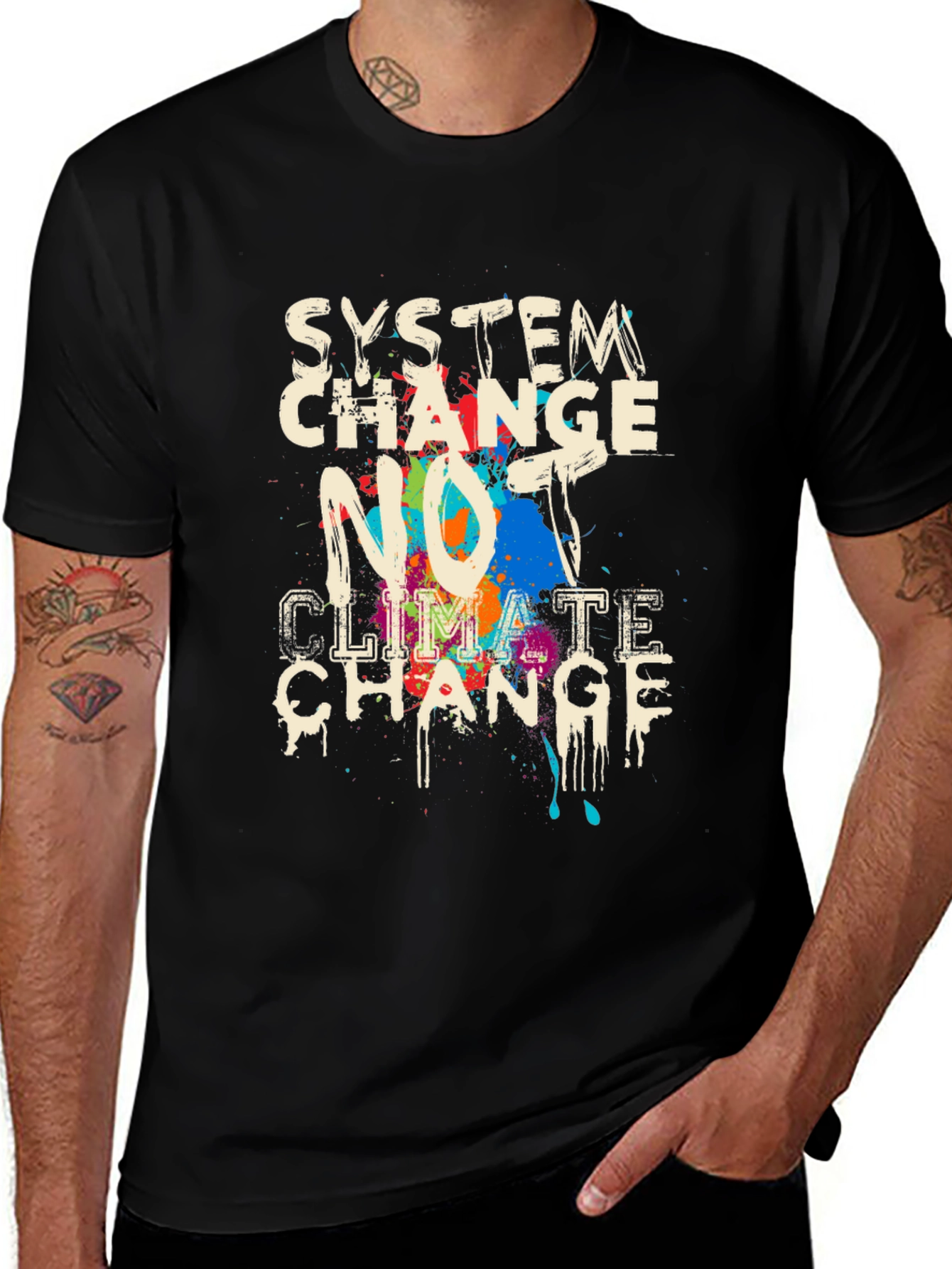 System Change Not Climate Change Graphic Tee
