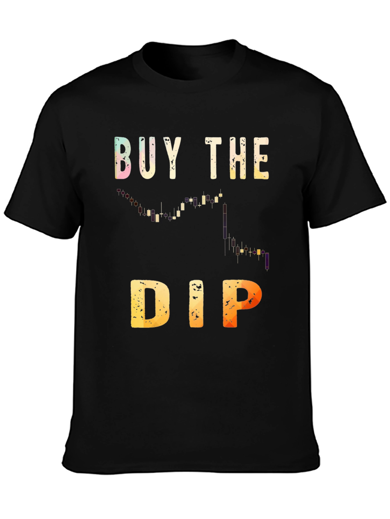 Buy the Dip Black Graphic Tee