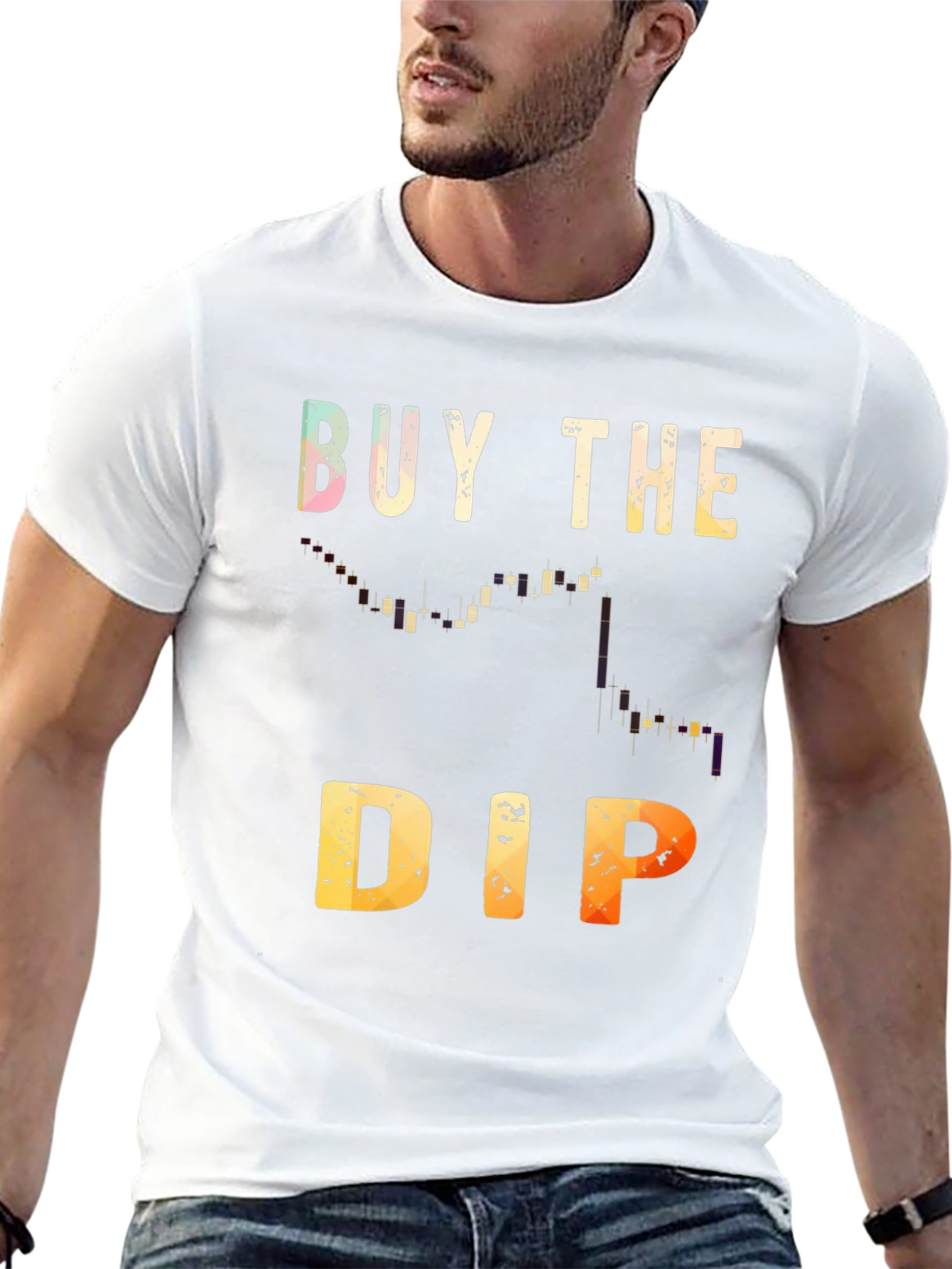 Buy the Dip Black Graphic Tee