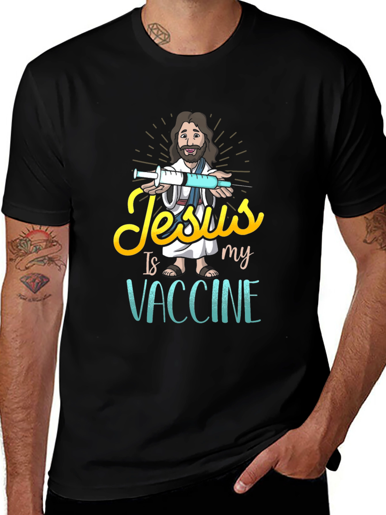 Jesus is My Vaccine T-Shirt