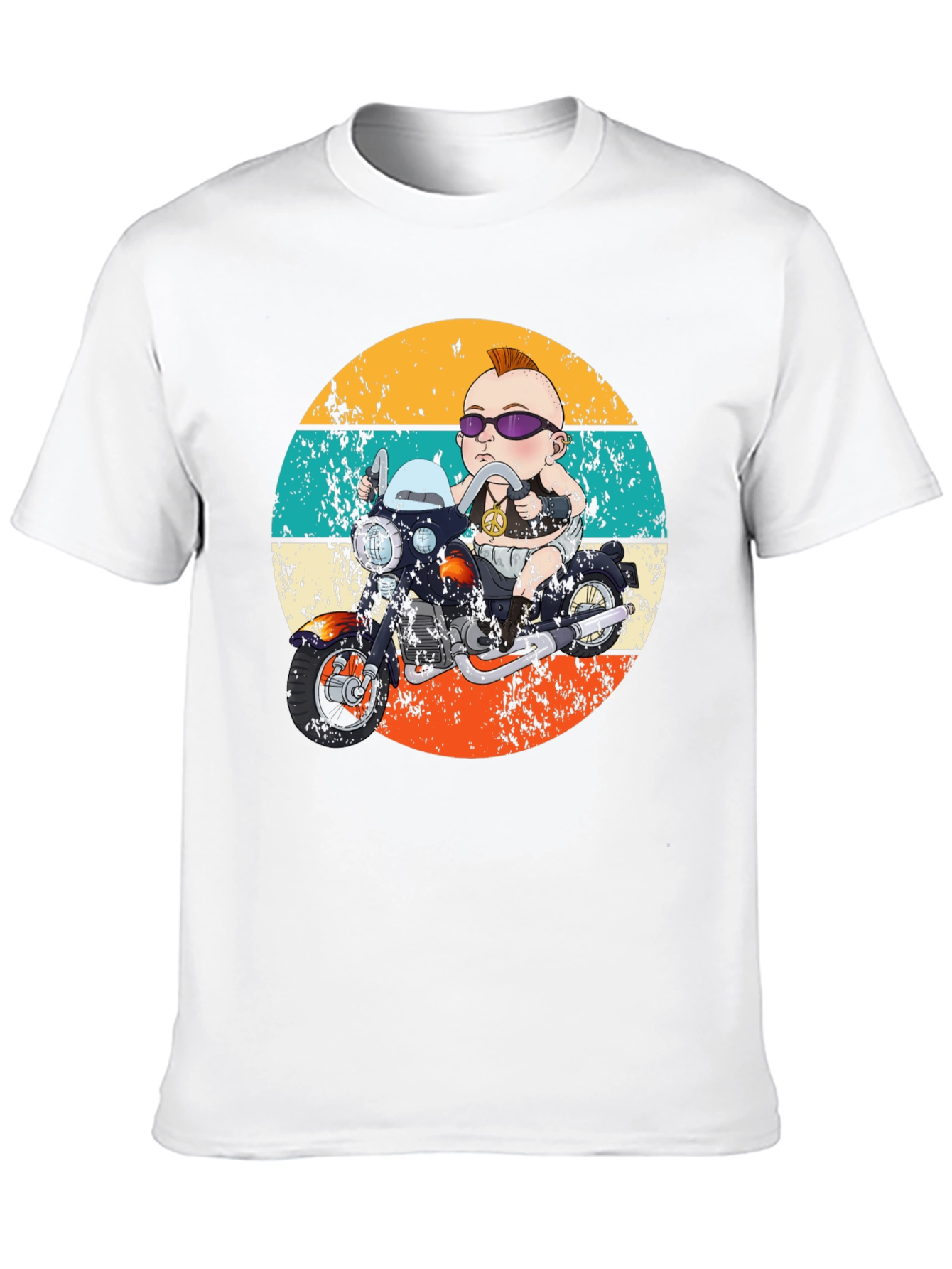 Retro Baby Biker Graphic Tee