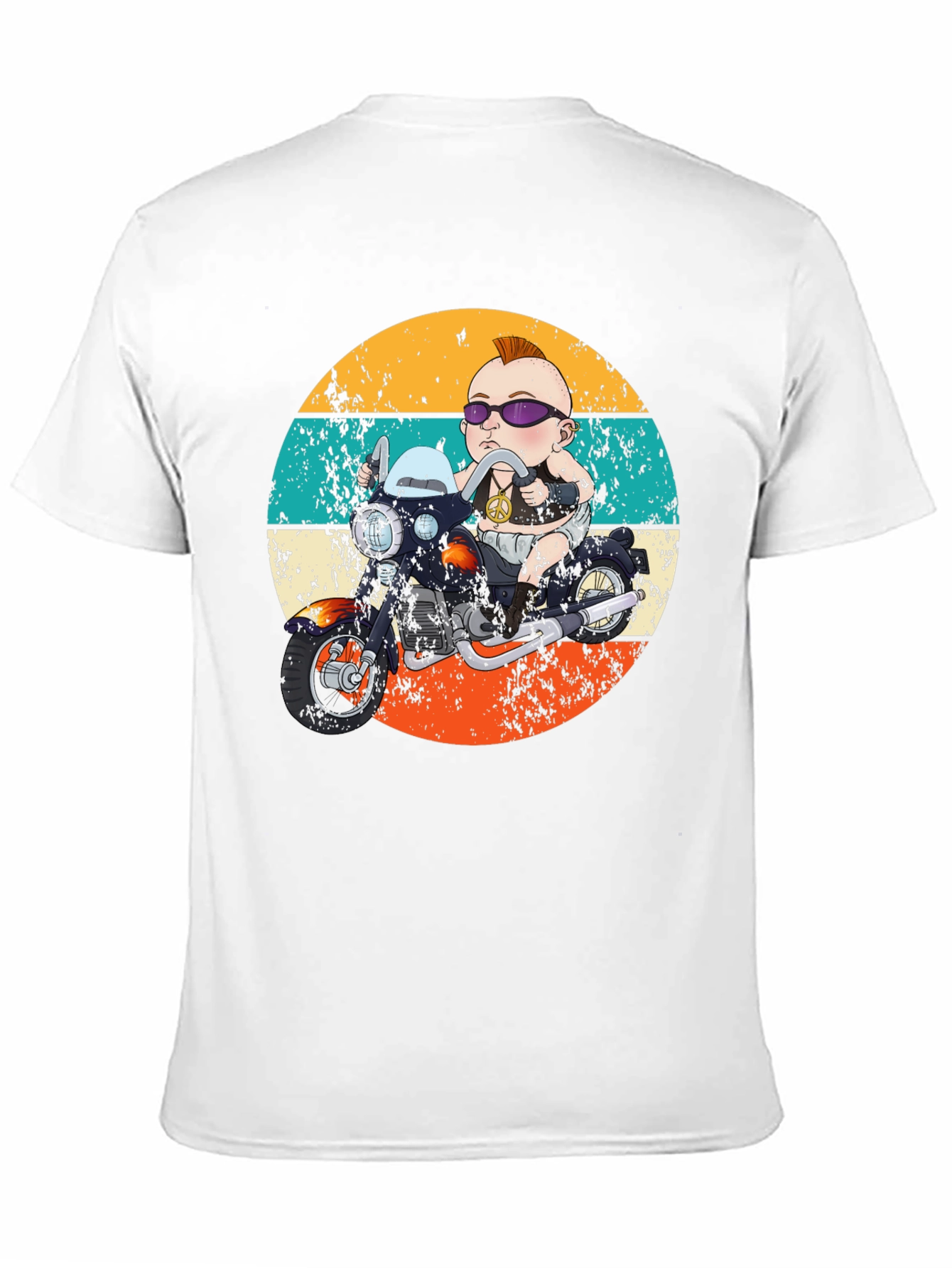 Retro Baby Biker Graphic Tee