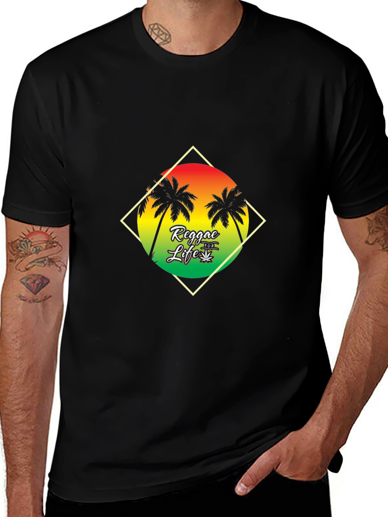 Reggae Life Graphic T-Shirt