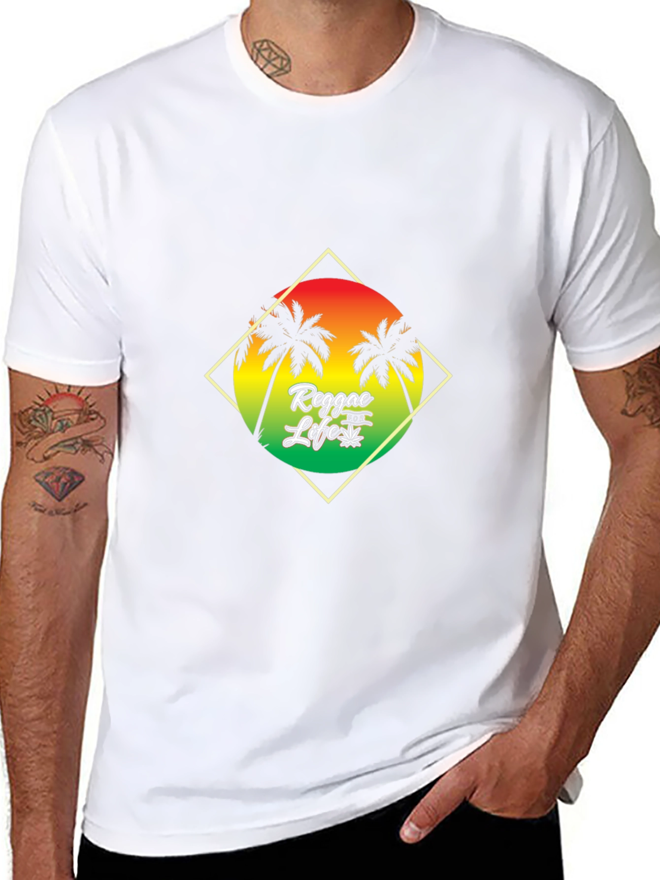 Reggae Life Graphic T-Shirt