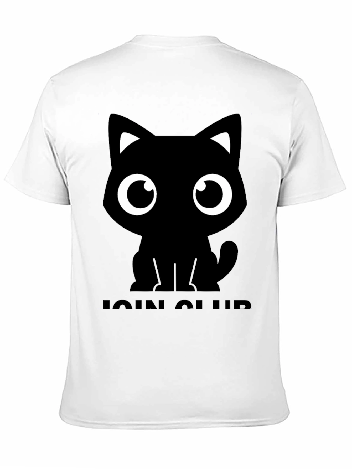Cute Cat Graphic Tee - Join the Club!