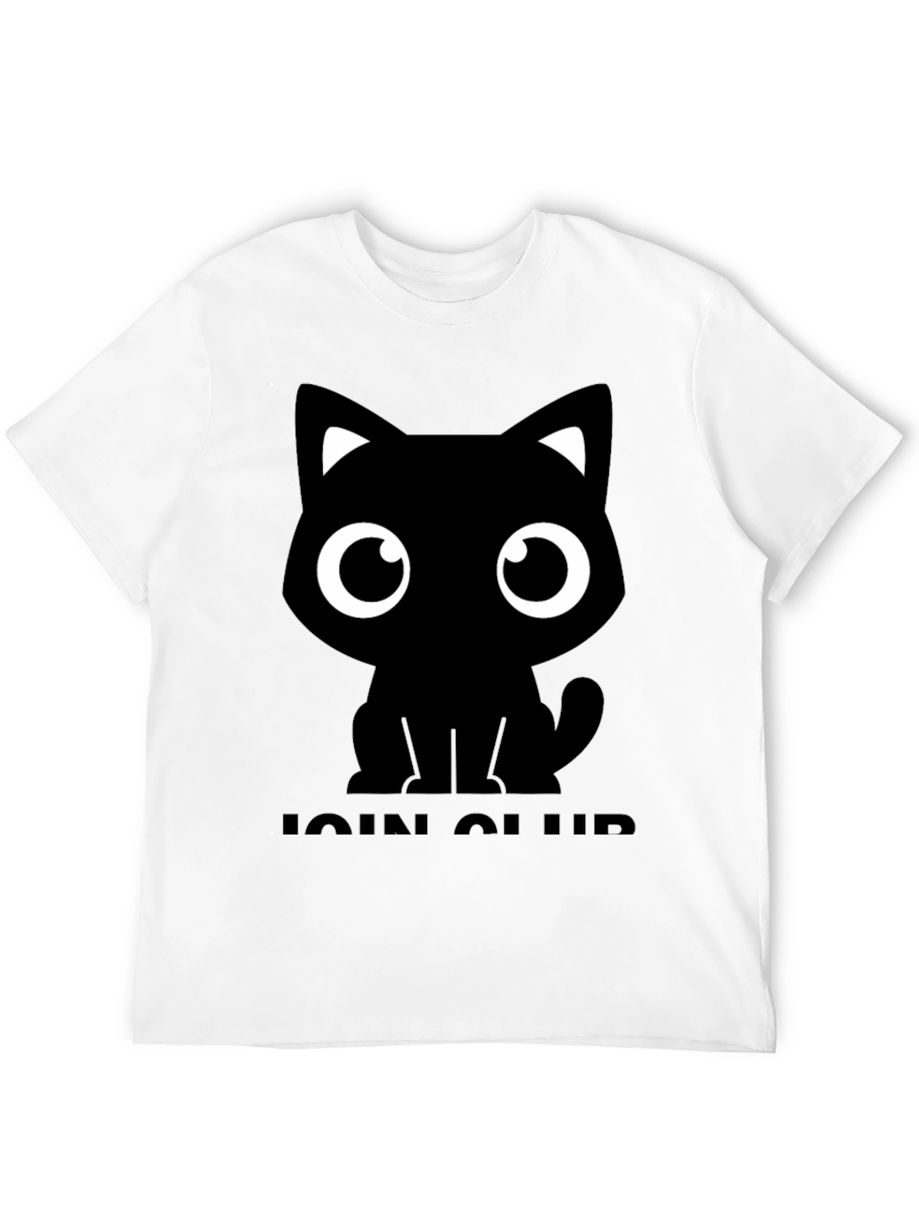 Cute Cat Graphic Tee - Join the Club!