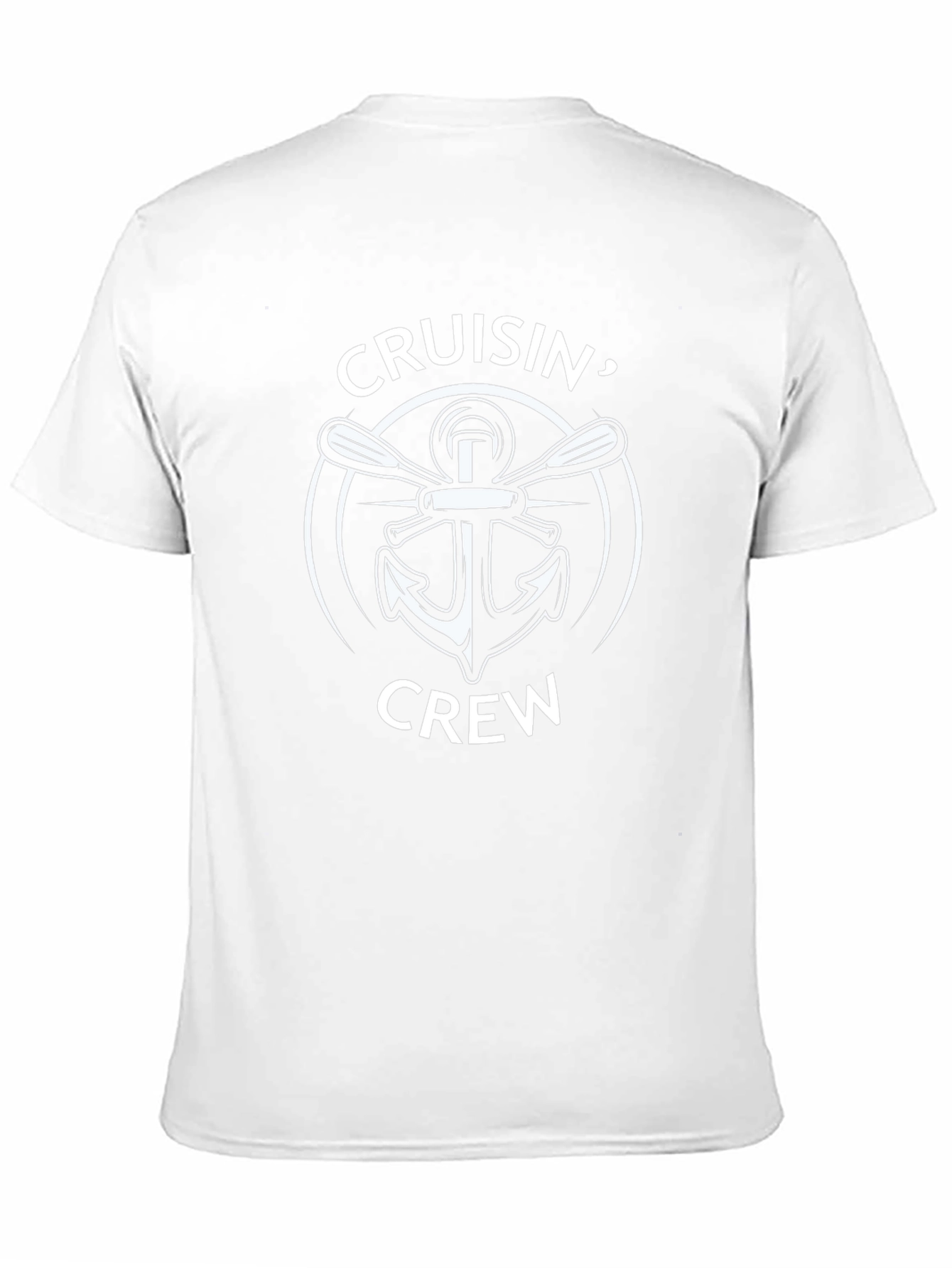Cruisin Crew Anchor Graphic Tee - Black
