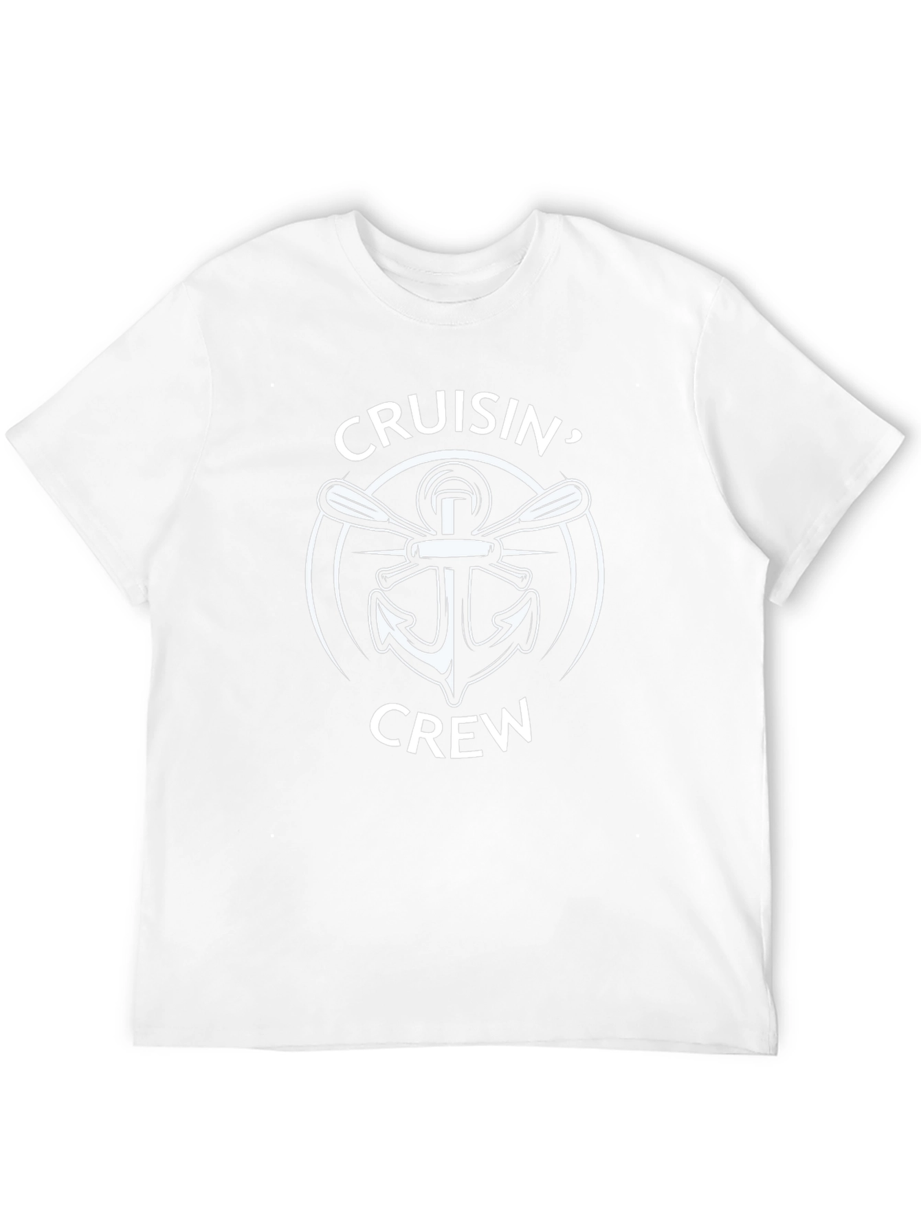 Cruisin Crew Anchor Graphic Tee - Black
