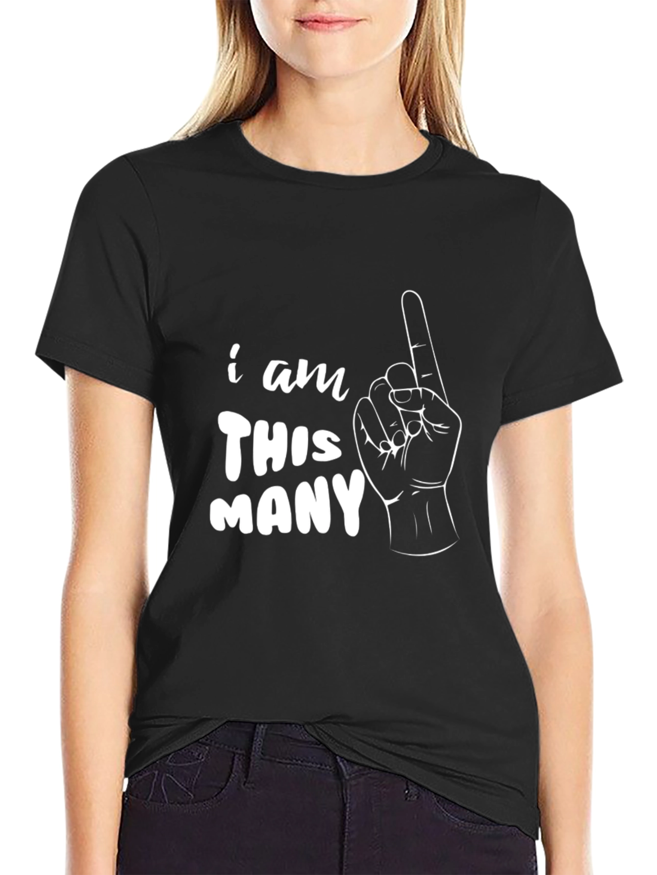 I am THIS MANY First Birthday T-Shirt