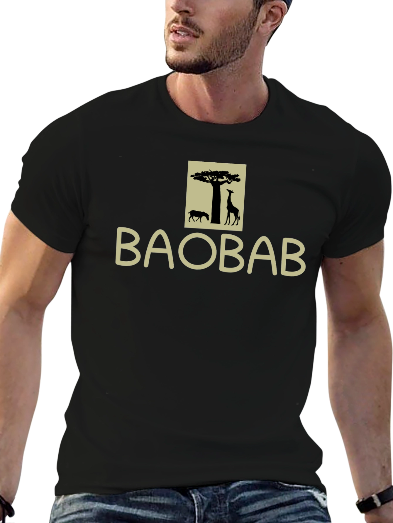 Baobab Tree Graphic T-Shirt - Africa Inspired Design