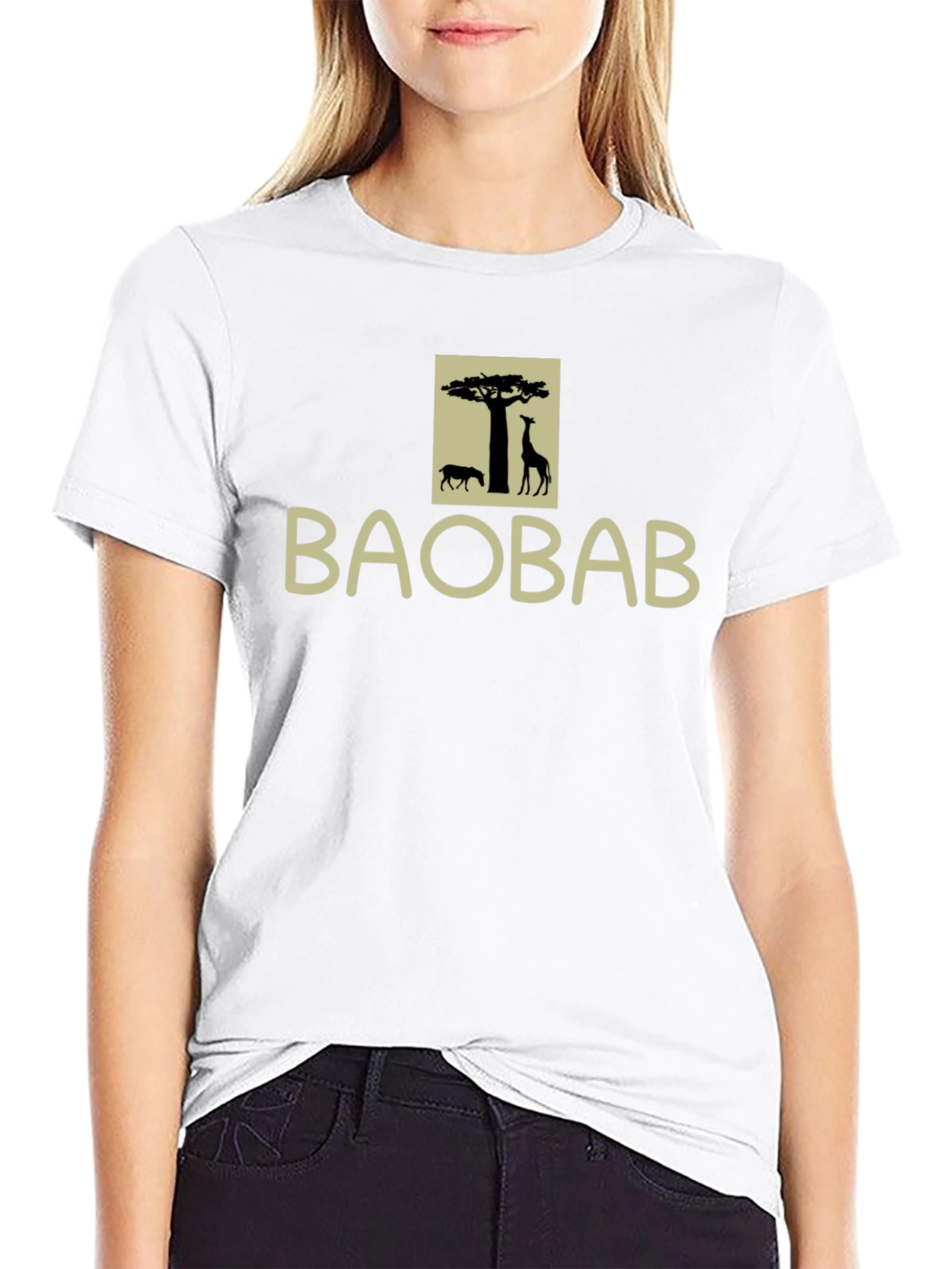 Baobab Tree Graphic T-Shirt - Africa Inspired Design